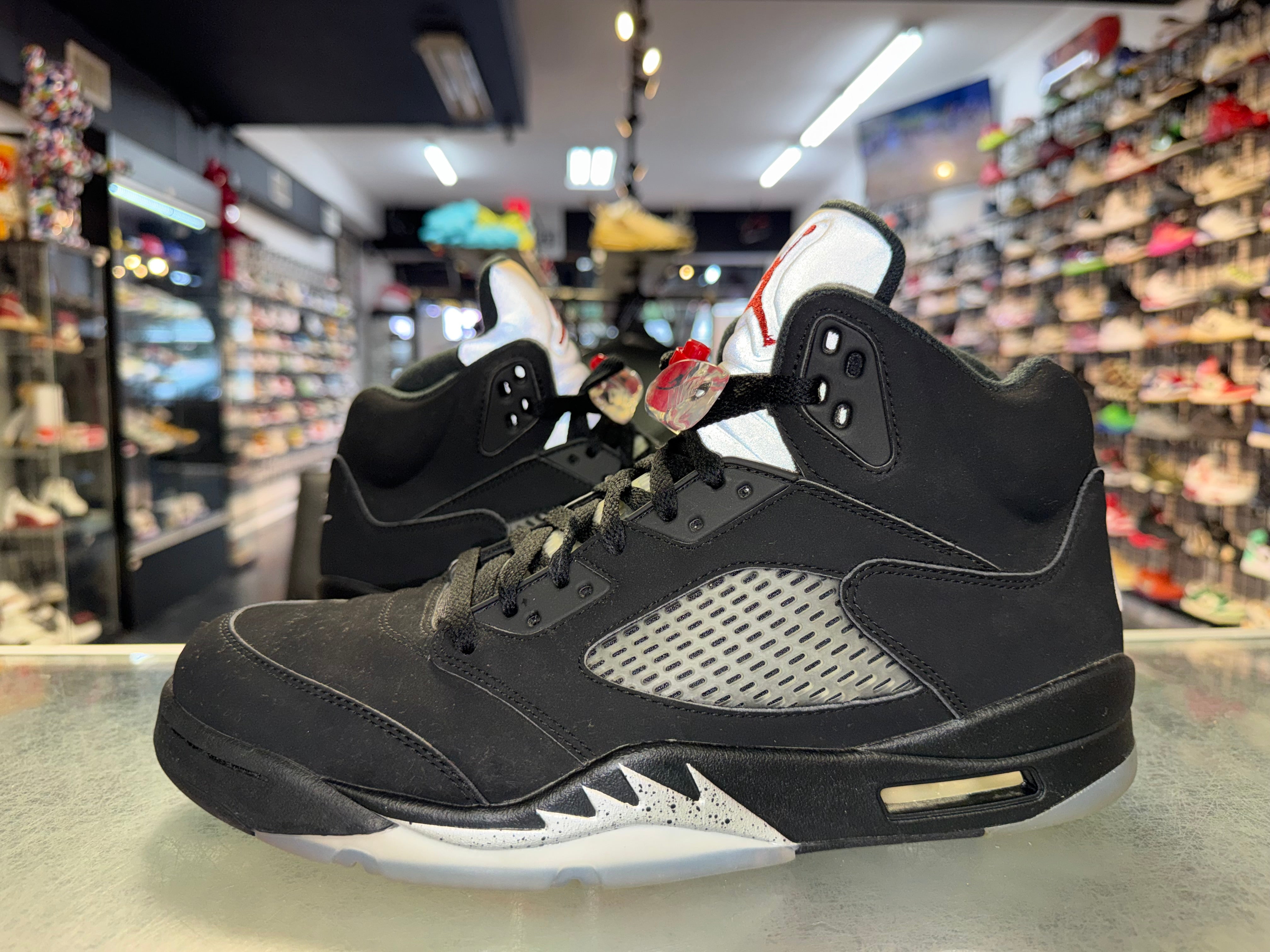 Size 11 Air Jordan 5 "Black Metallic" 2016