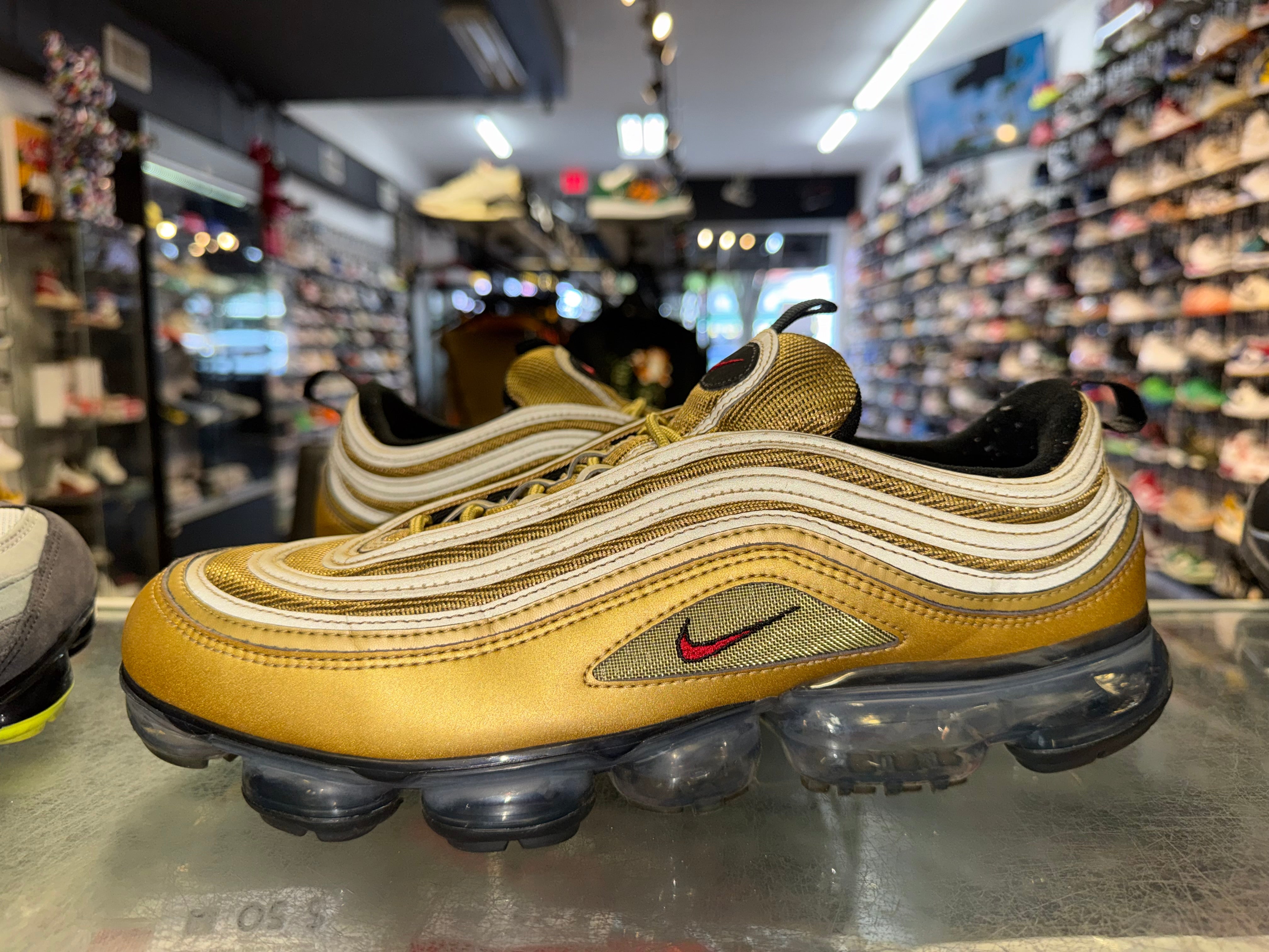 Size 13 Air VaporMax 97 "Metallic Gold"