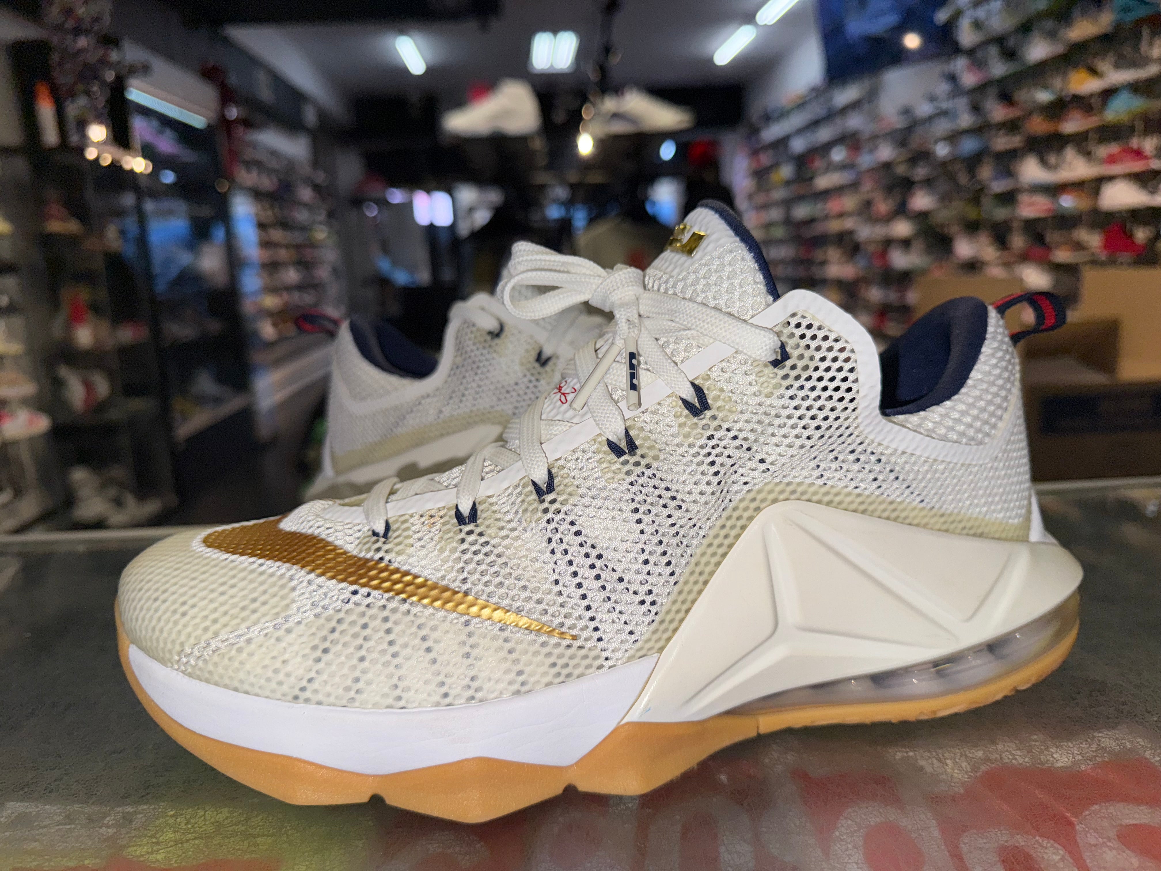 Size 12 Lebron 12 Low "USA"