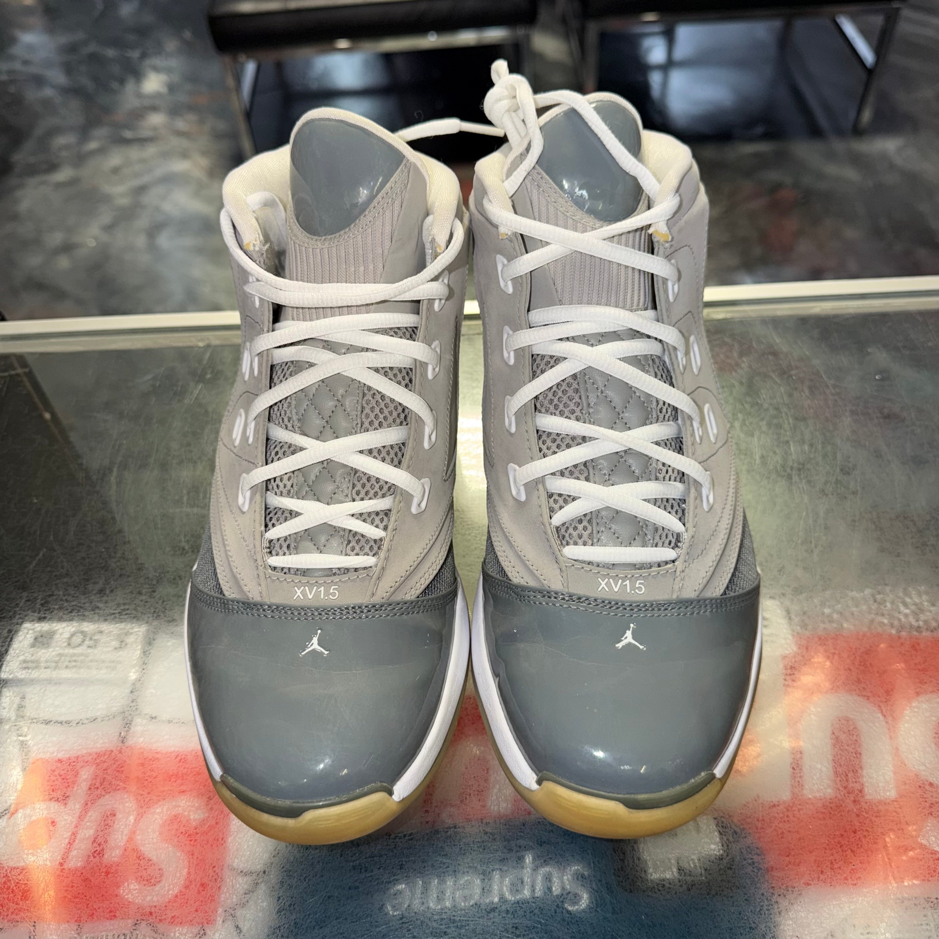Size 10 Air Jordan 16.5 Team "Cool Grey"