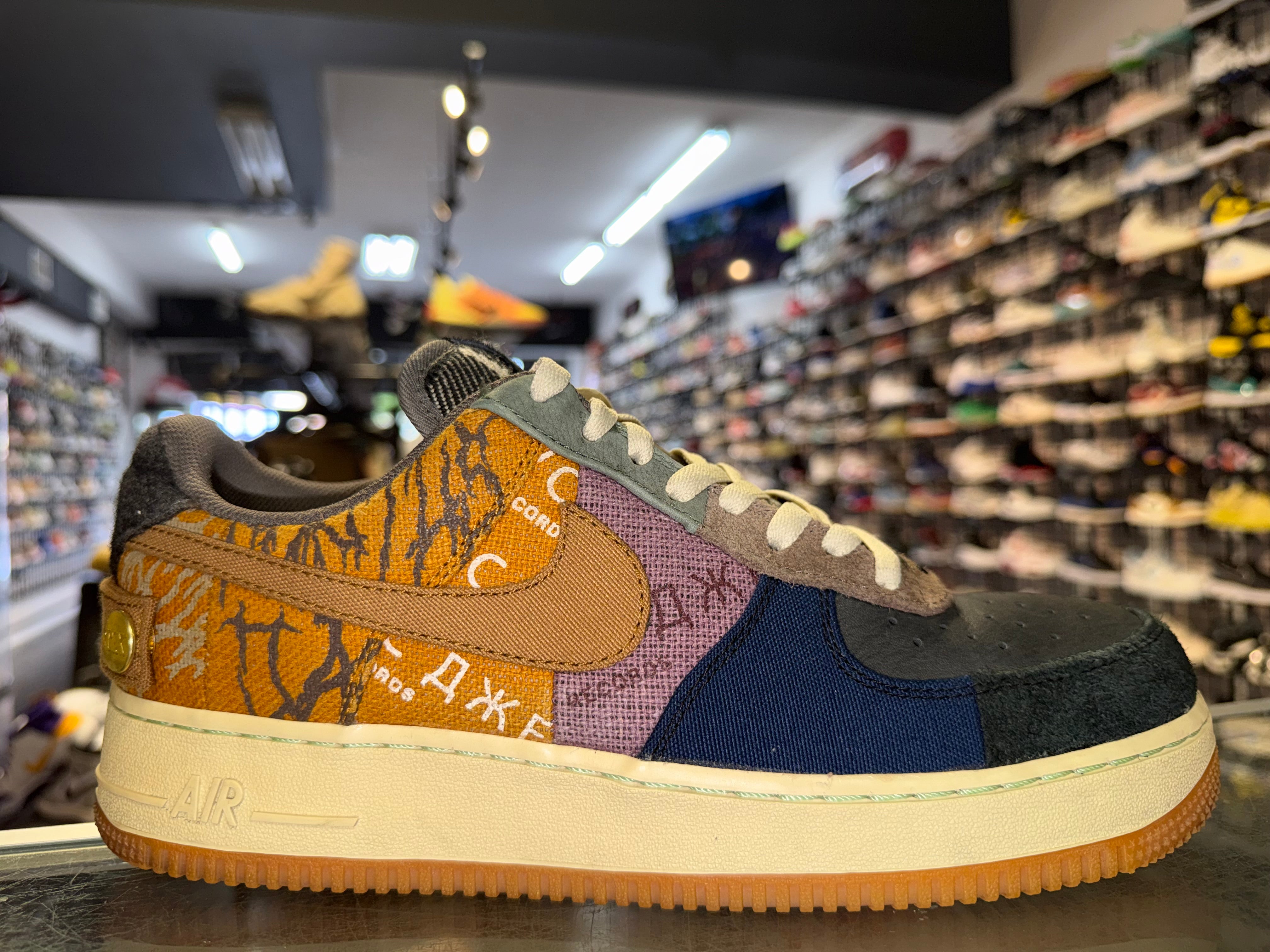 Size 9.5 Air Force 1 Travis Scott "Cactus Jack"