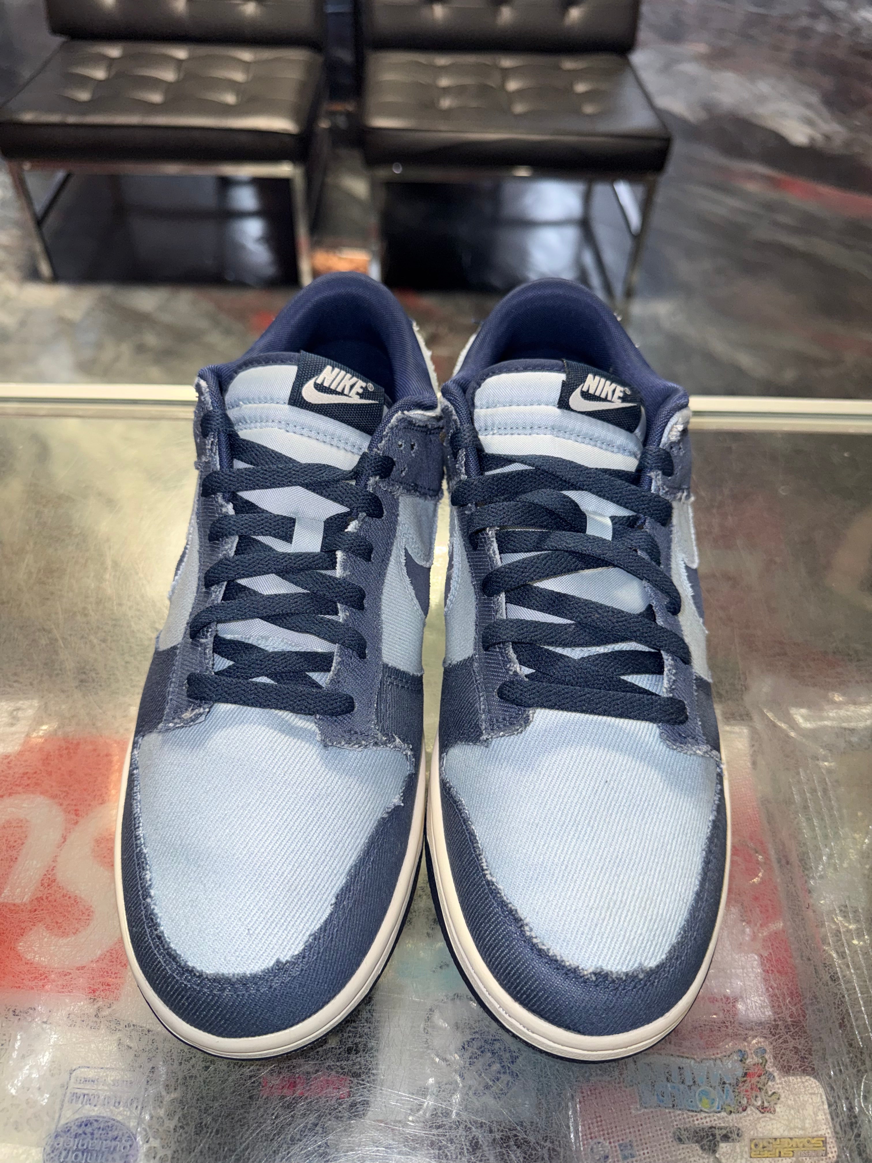 Size 12 Dunk Low "Light Armory Blue Denim" Brand New