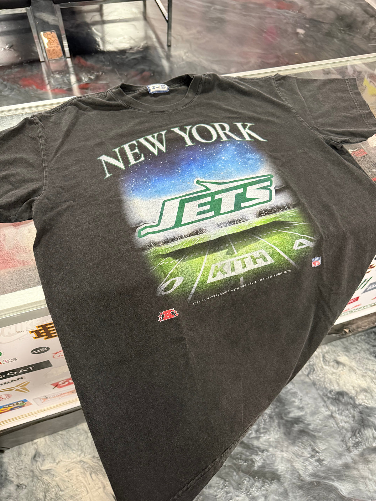 Size L Kith x NFL 47 Tee “NY Jets”