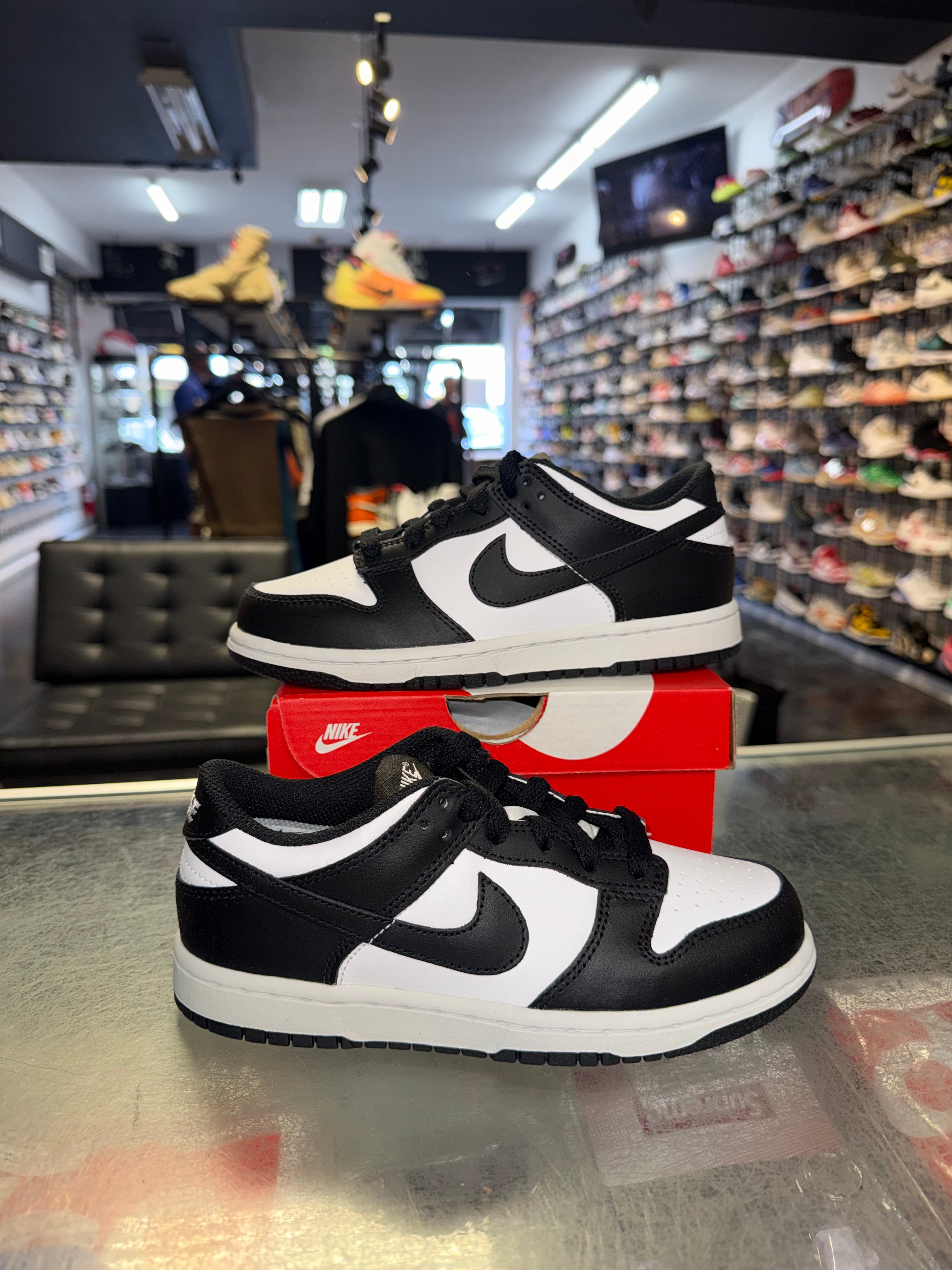 Size 1.5y Dunk Low “Panda” Brand New (PS)