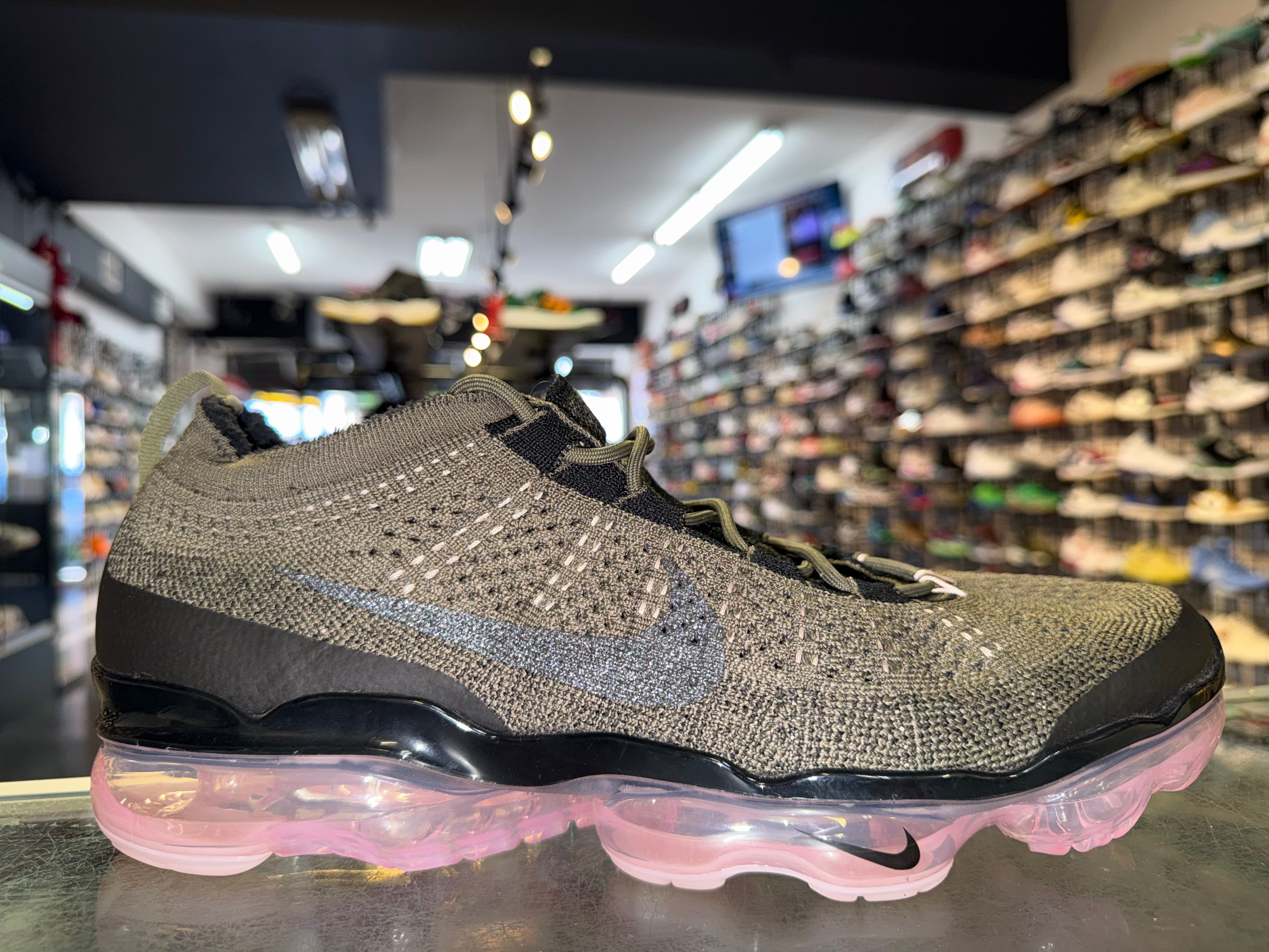 Size 11 Air Vapormax 2023 Flyknit "Medium Olive Concord" Brand New