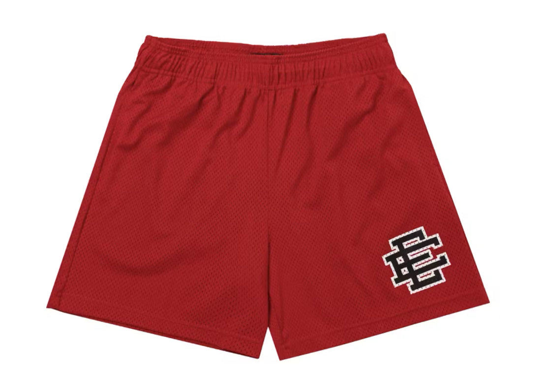 Size M Eric Emanuel EE Shorts “Red/Deep Navy” Brand New