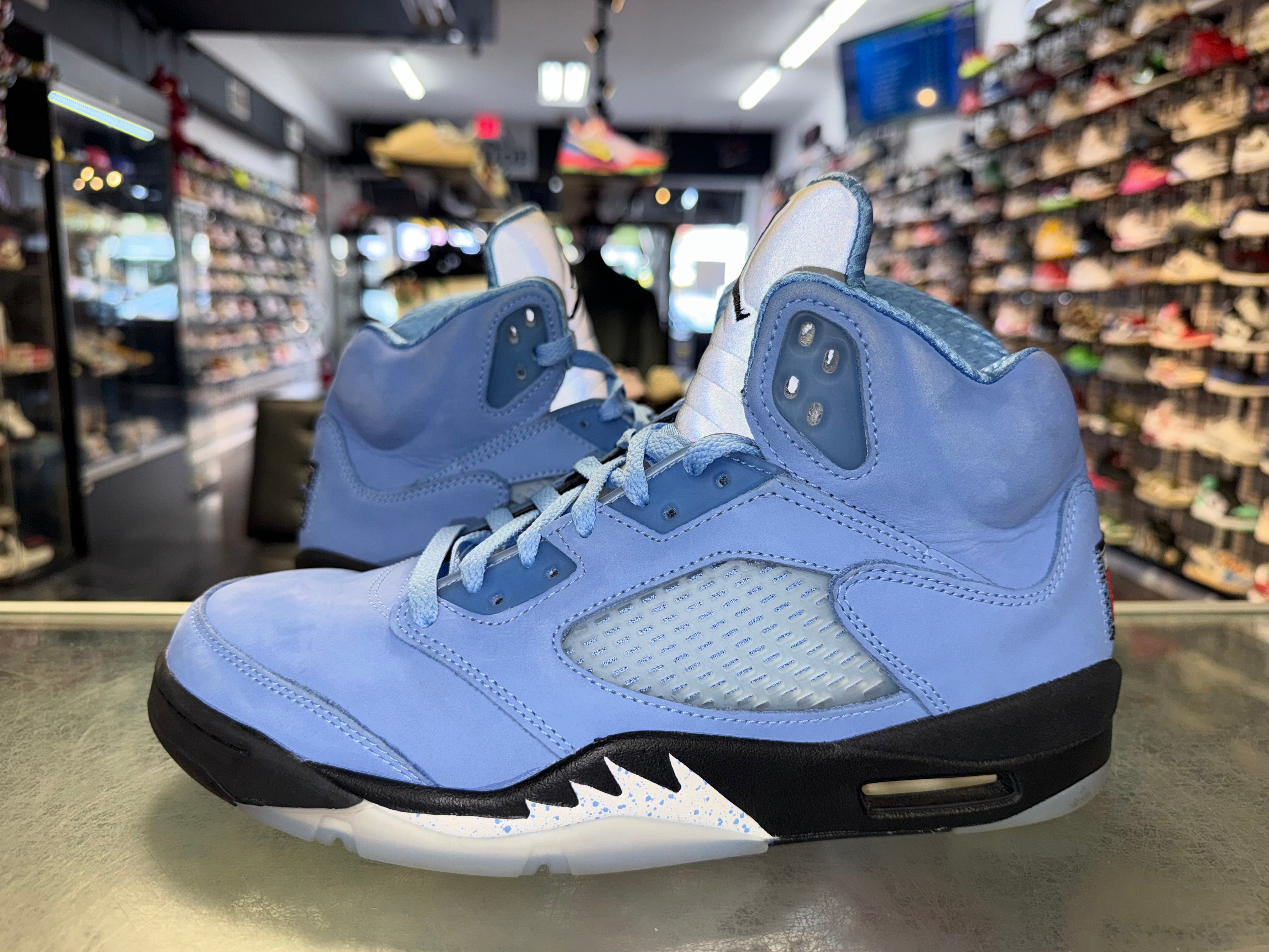 Size 10 Air Jordan 5 "UNC"