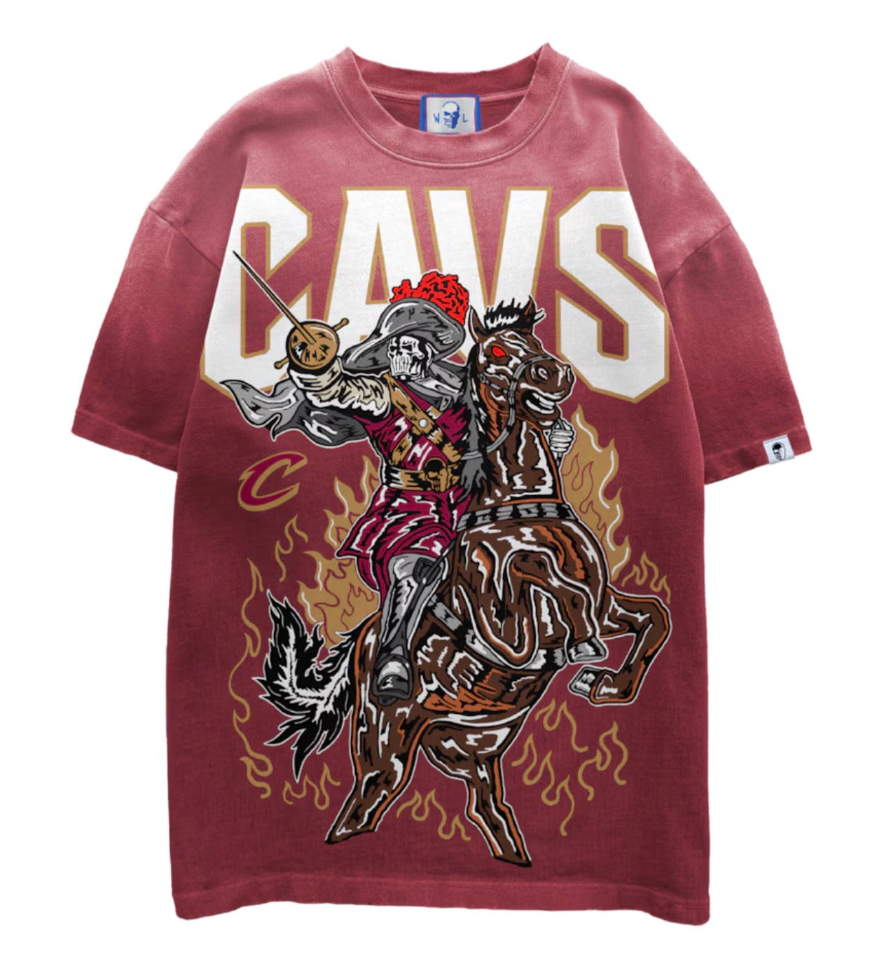 Size L Warren Lotas x NBA Tee “Cavaliers” Brand New