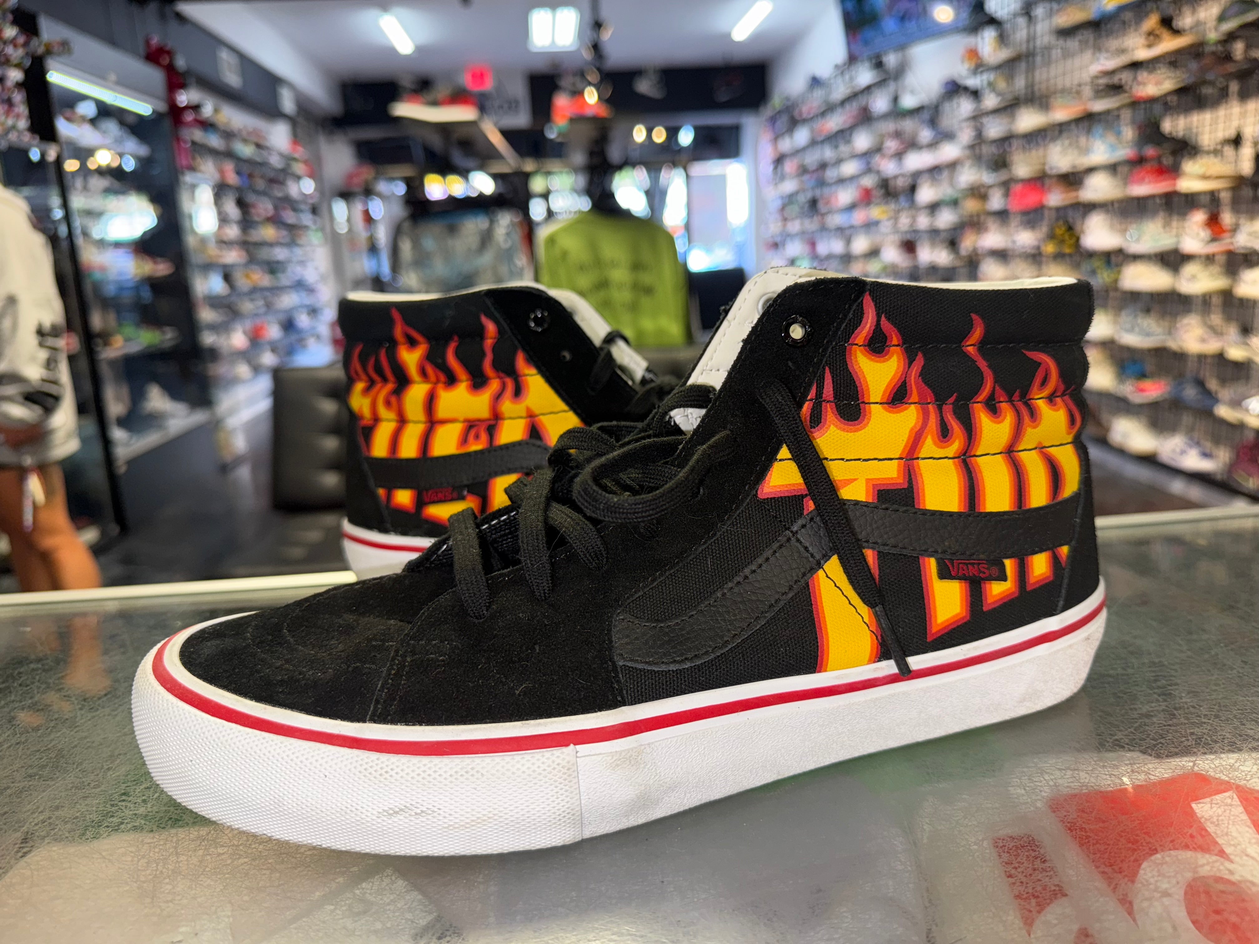 Size 11 Vans Thrasher Sk8 Hi “Black”