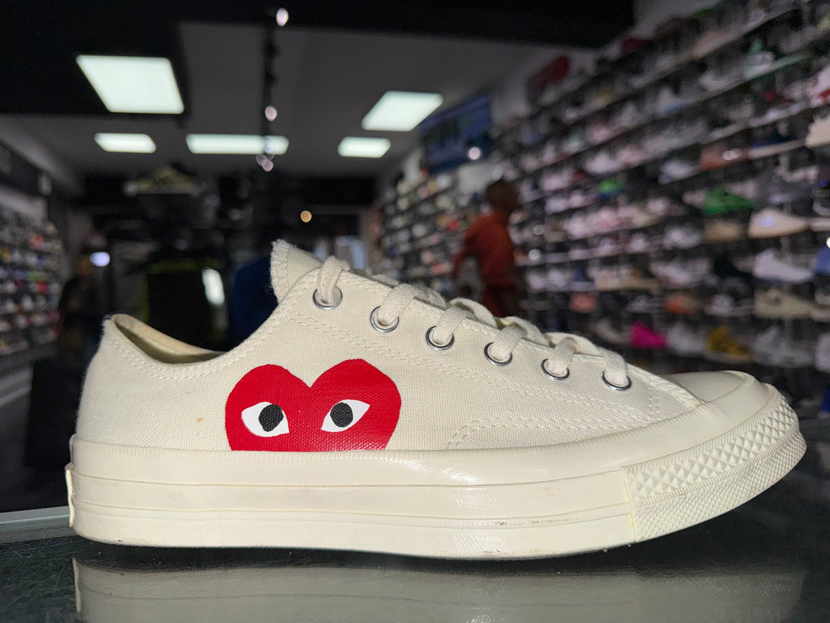 Size 8 Converse All Star Comme De Garçon “Cream”