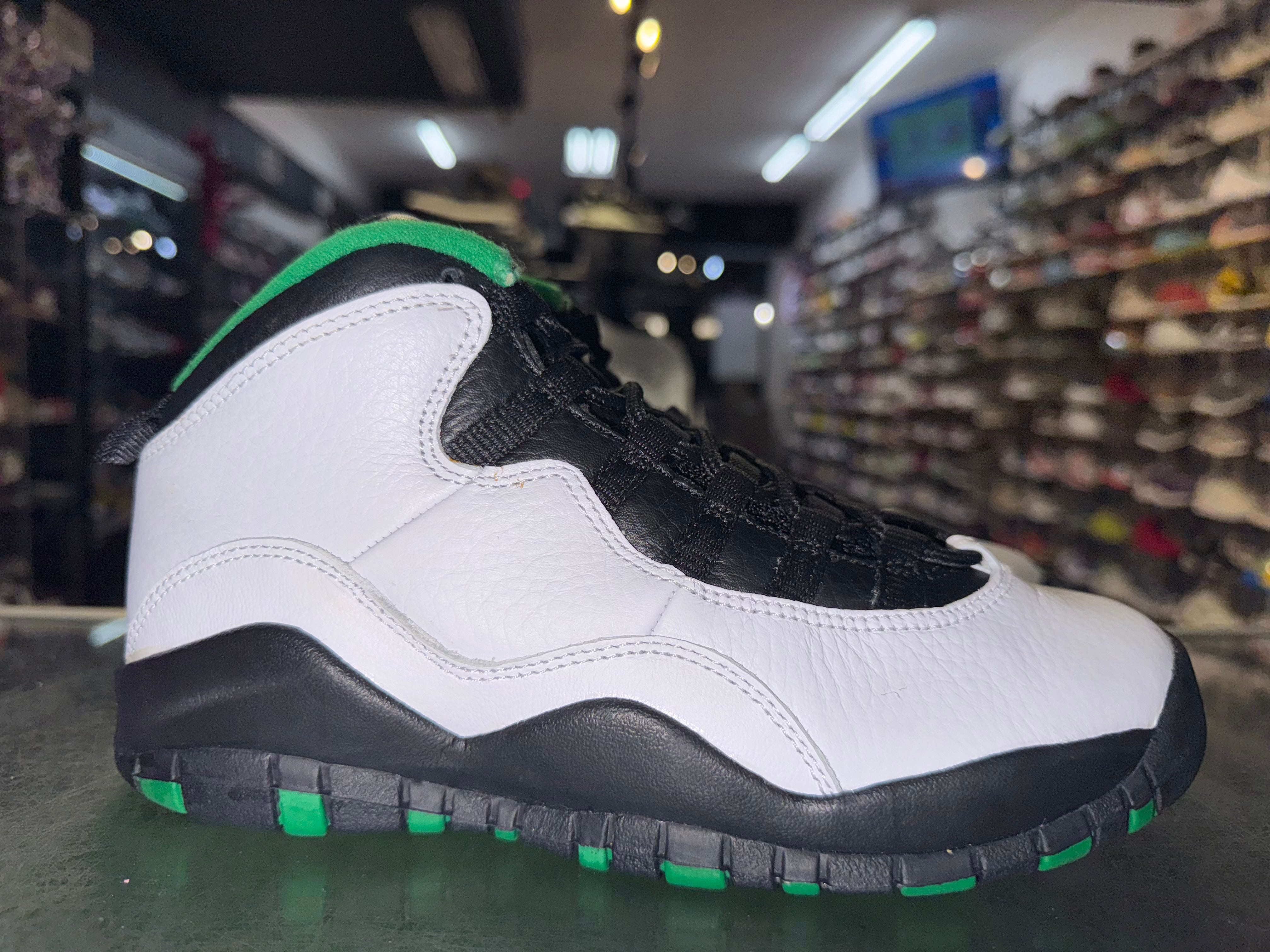 Size 4.5y Air Jordan 10 "Seattle" Brand New