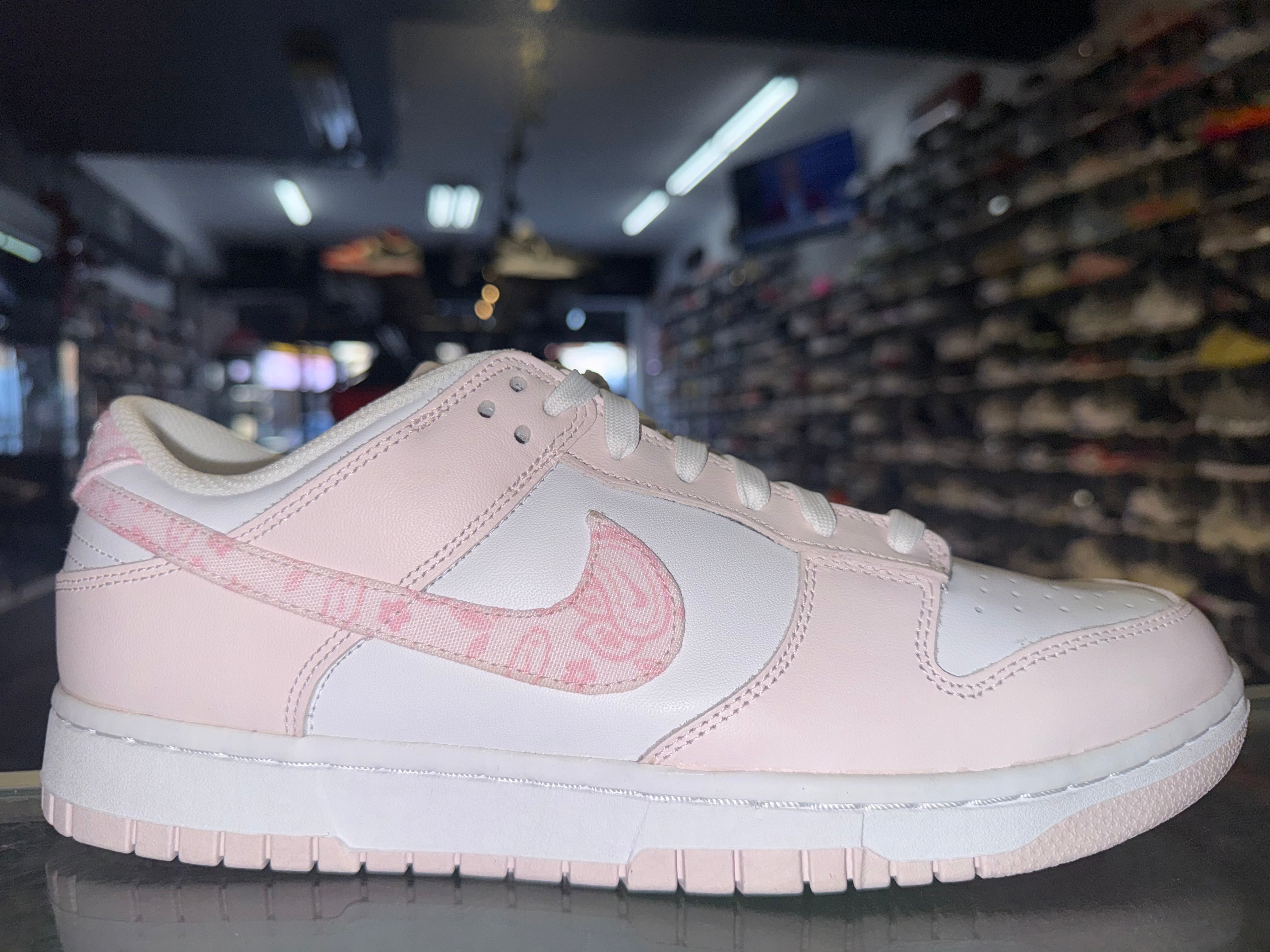 Size 9.5 (11W) Dunk Low "Paisley Pink" Brand New