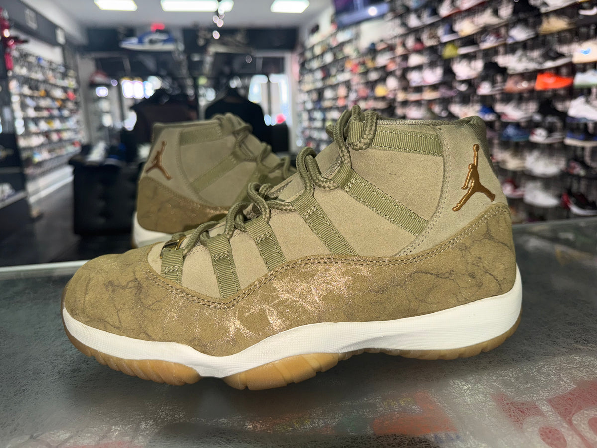 Size 9.5 (11W) Air Jordan 11 “Neutral Olive”