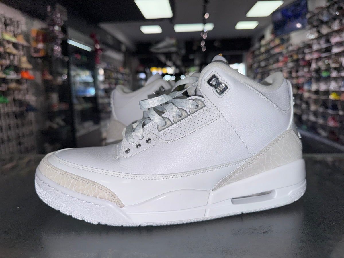 Size 9.5 Air Jordan 3 "Pure Money"