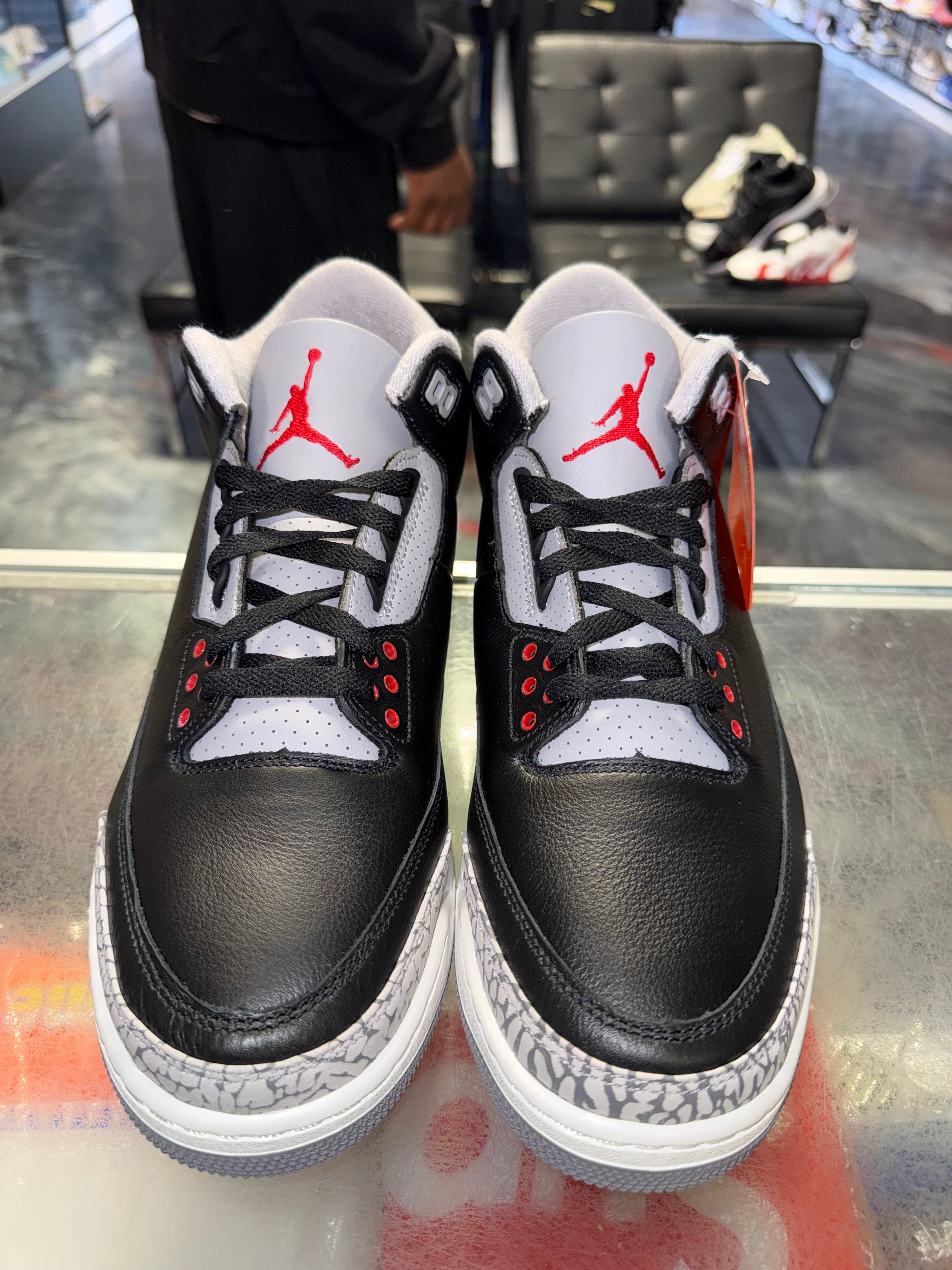 Size 12 Air Jordan 3 "Black Cement" Brand New