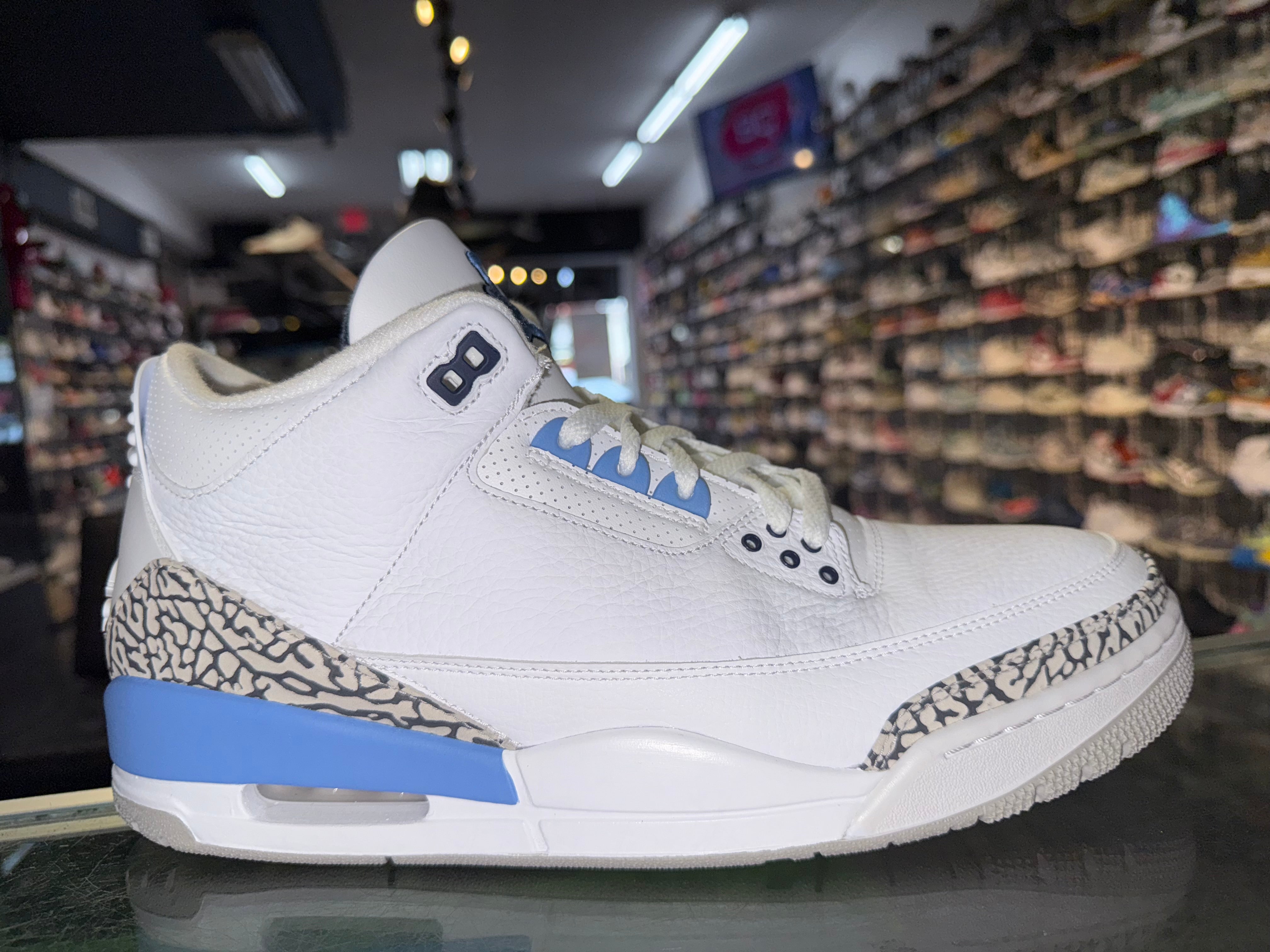 Size 12.5 Air Jordan 3 "UNC" Brand New