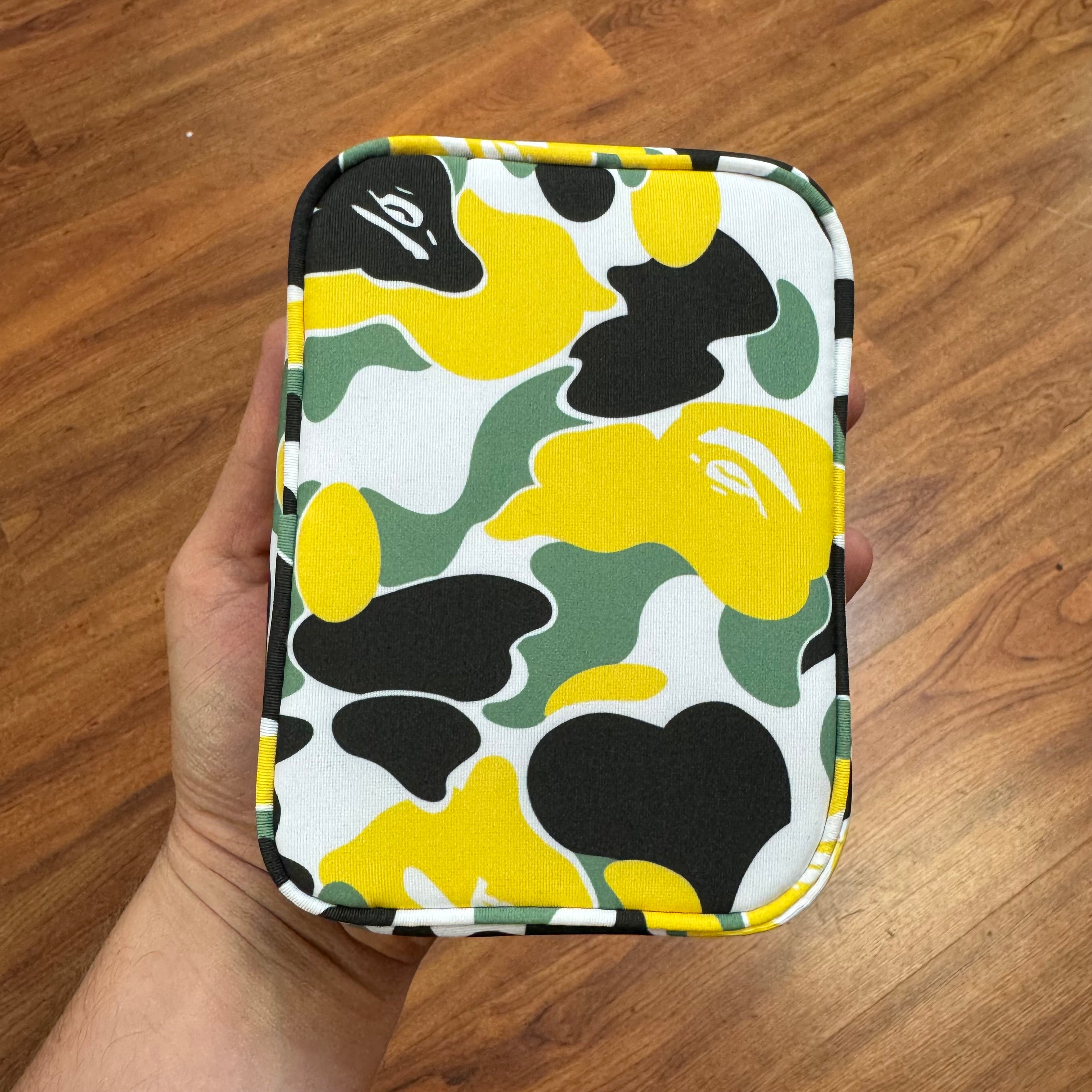 BAPE Osaka Camo Amenity Pouch "Yellow" Brand New