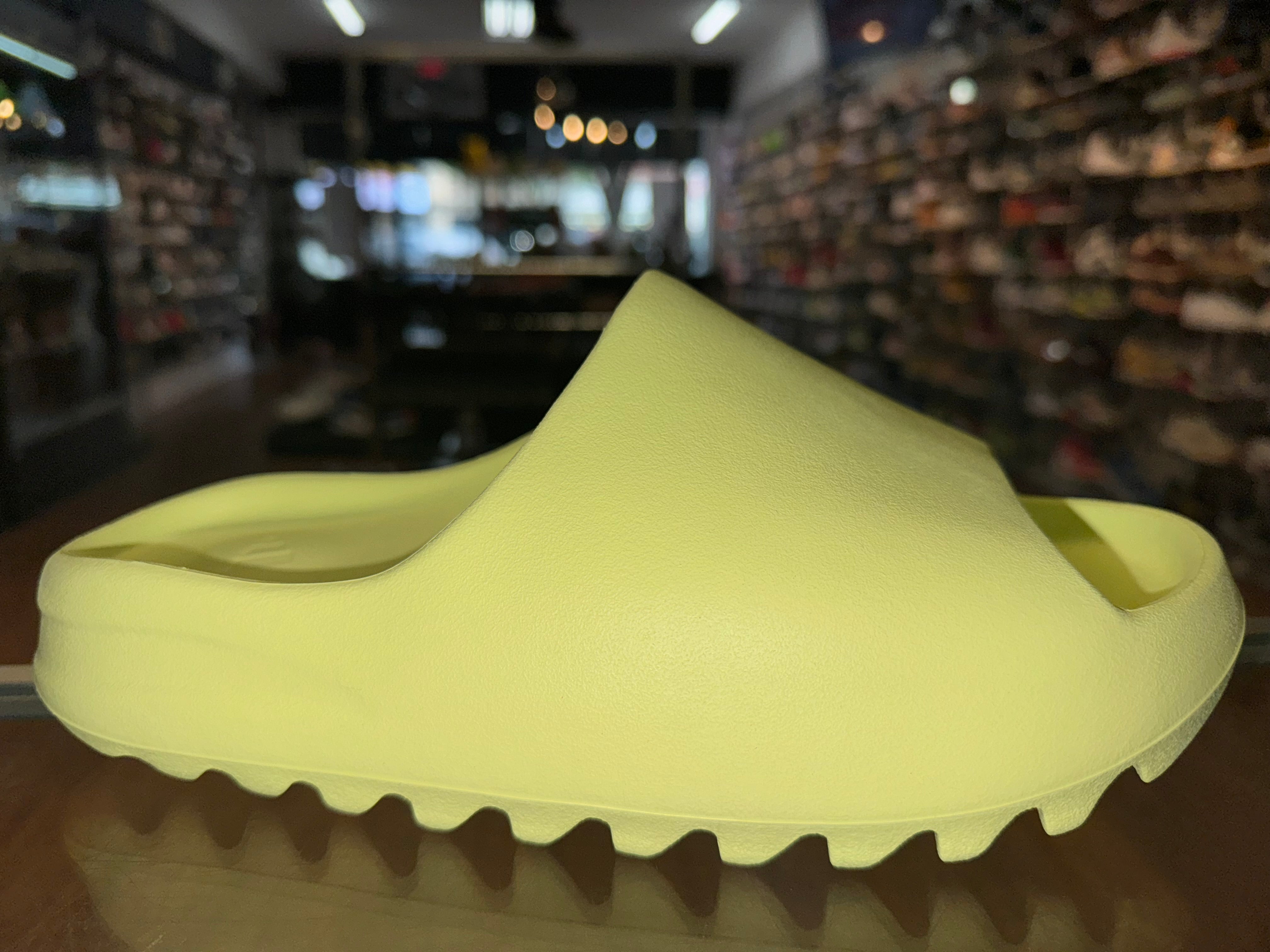 Size 4 Adidas Yeezy Slide “Glow Green” Brand New
