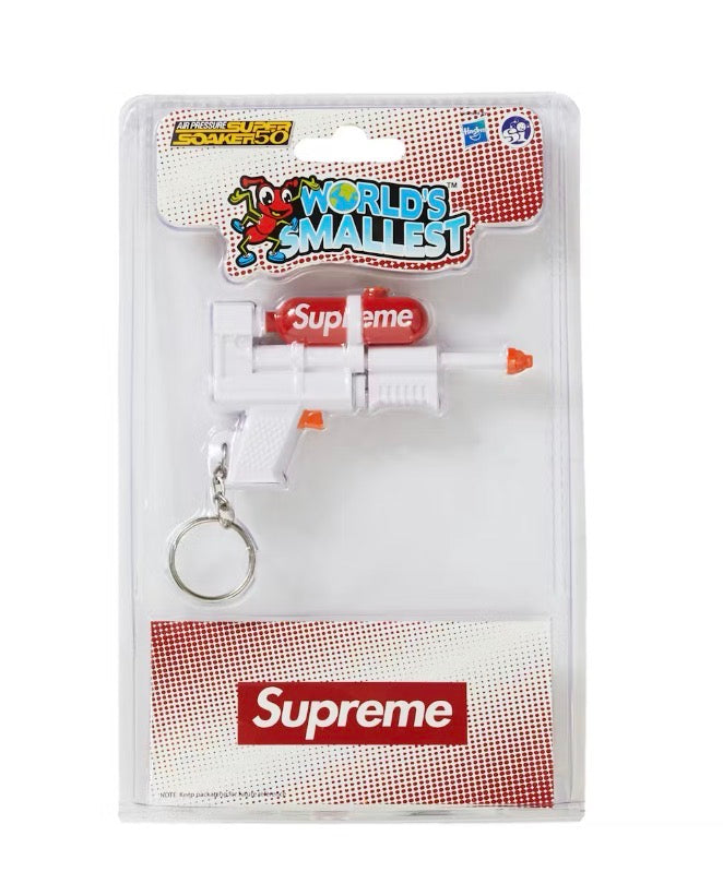 Supreme Smallest Super Soaker Keychain (SS19) “White” Brand New