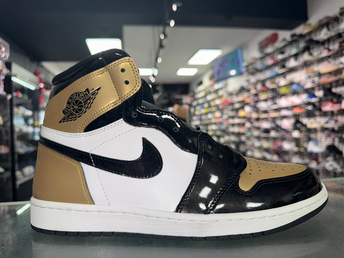 Size 11 Air Jordan 1 “Gold Toe” Brand New