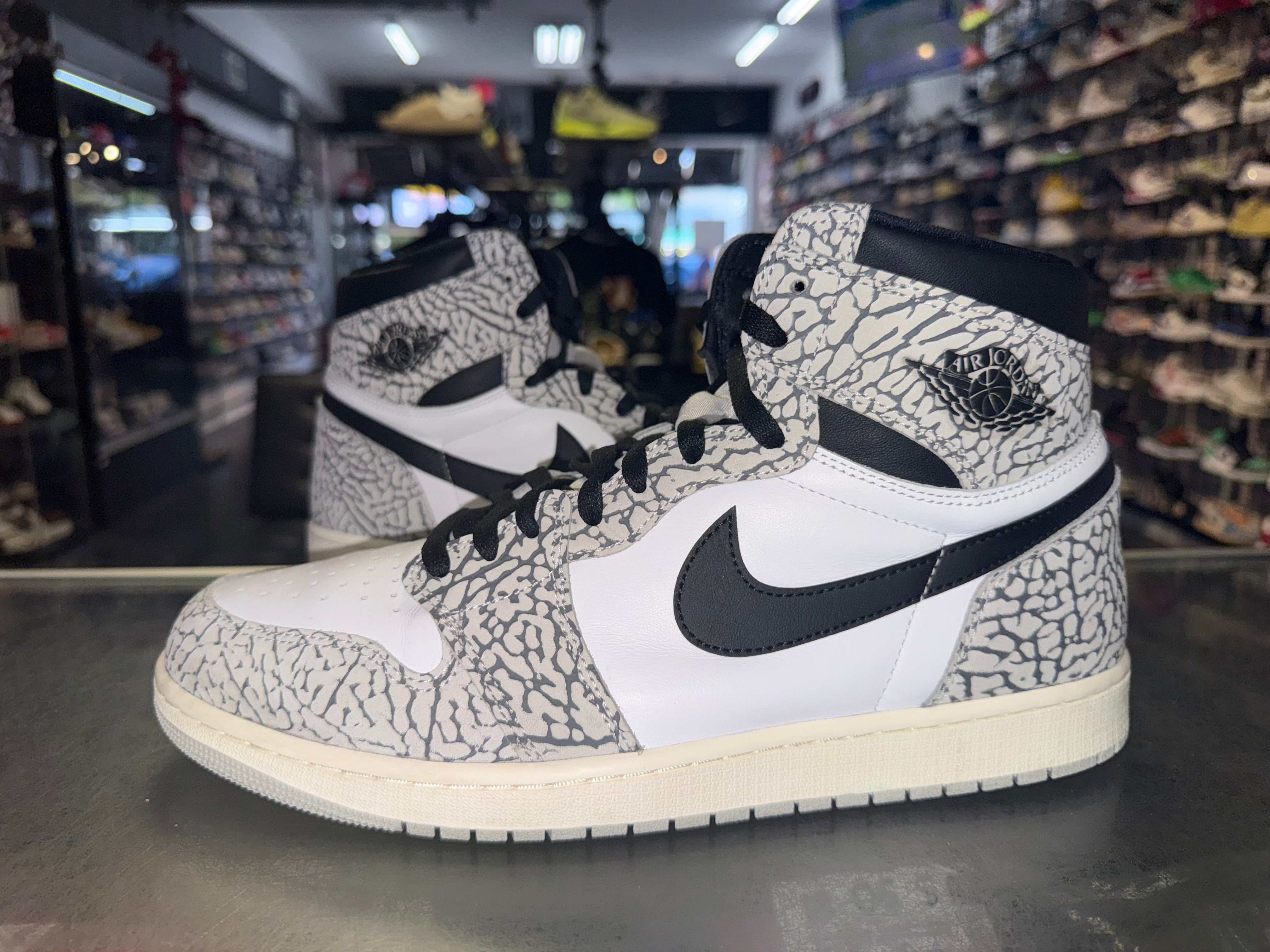 Size 13 Air Jordan 1 "White Cement"