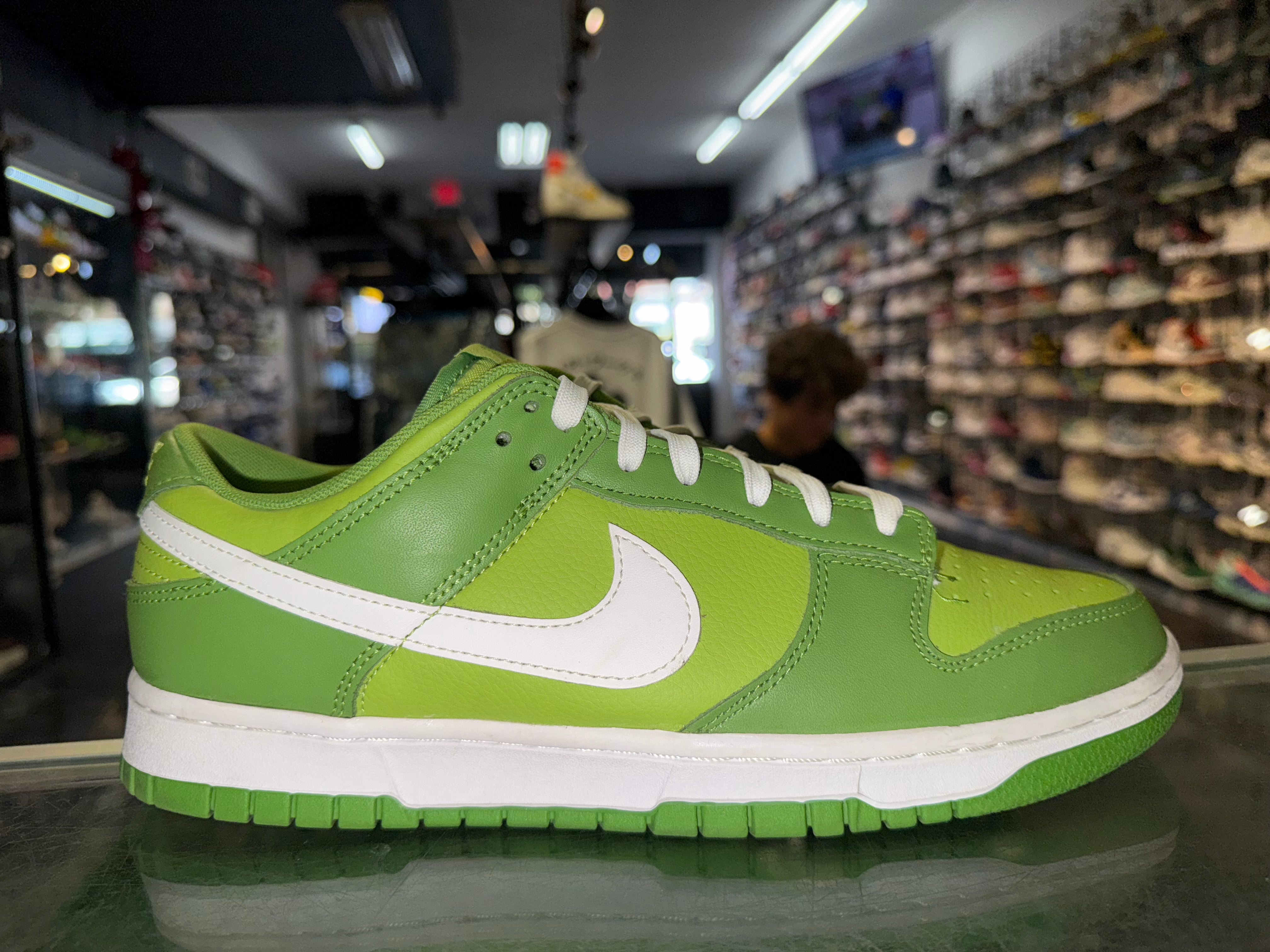 Size 10 Dunk Low "Chlorophyll"