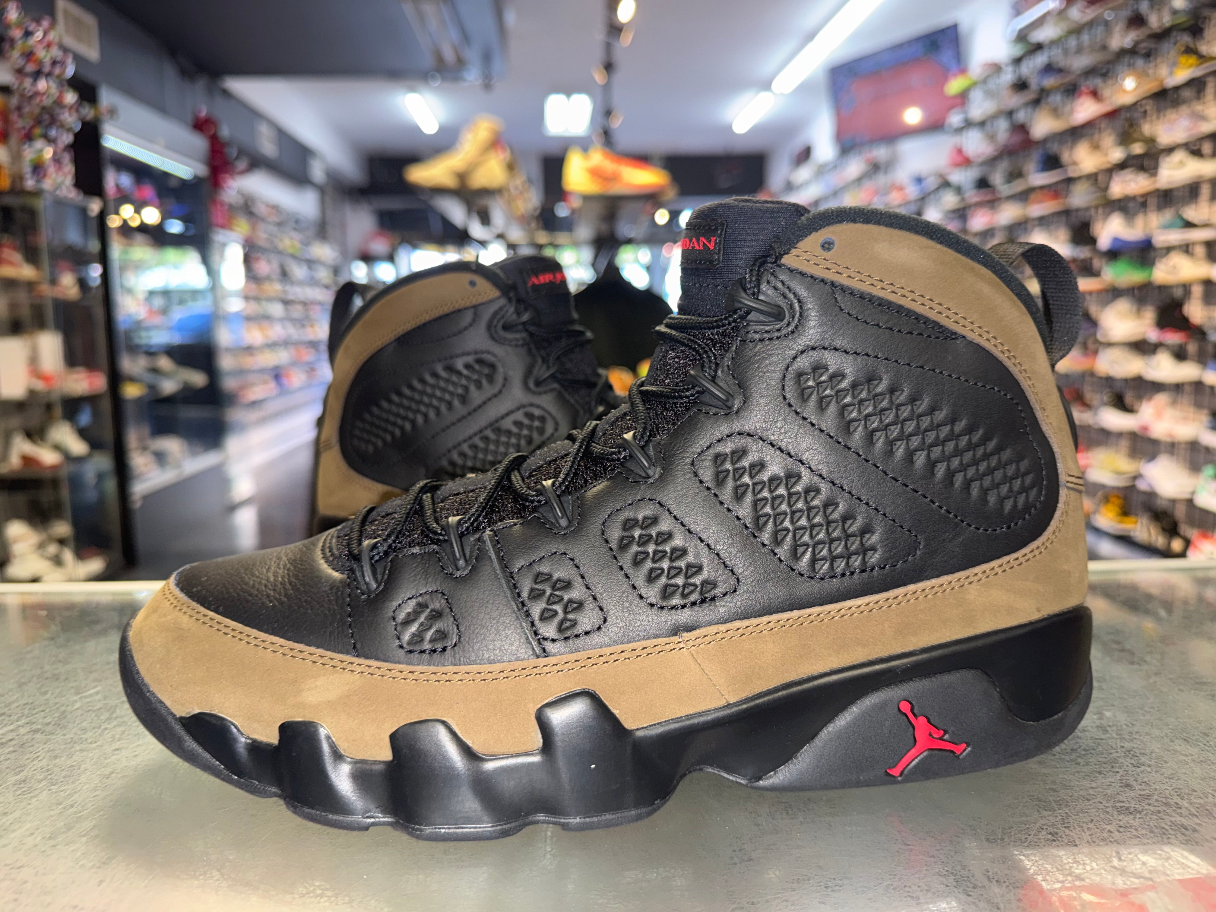 Size 10.5 Air Jordan 9 “Olive”