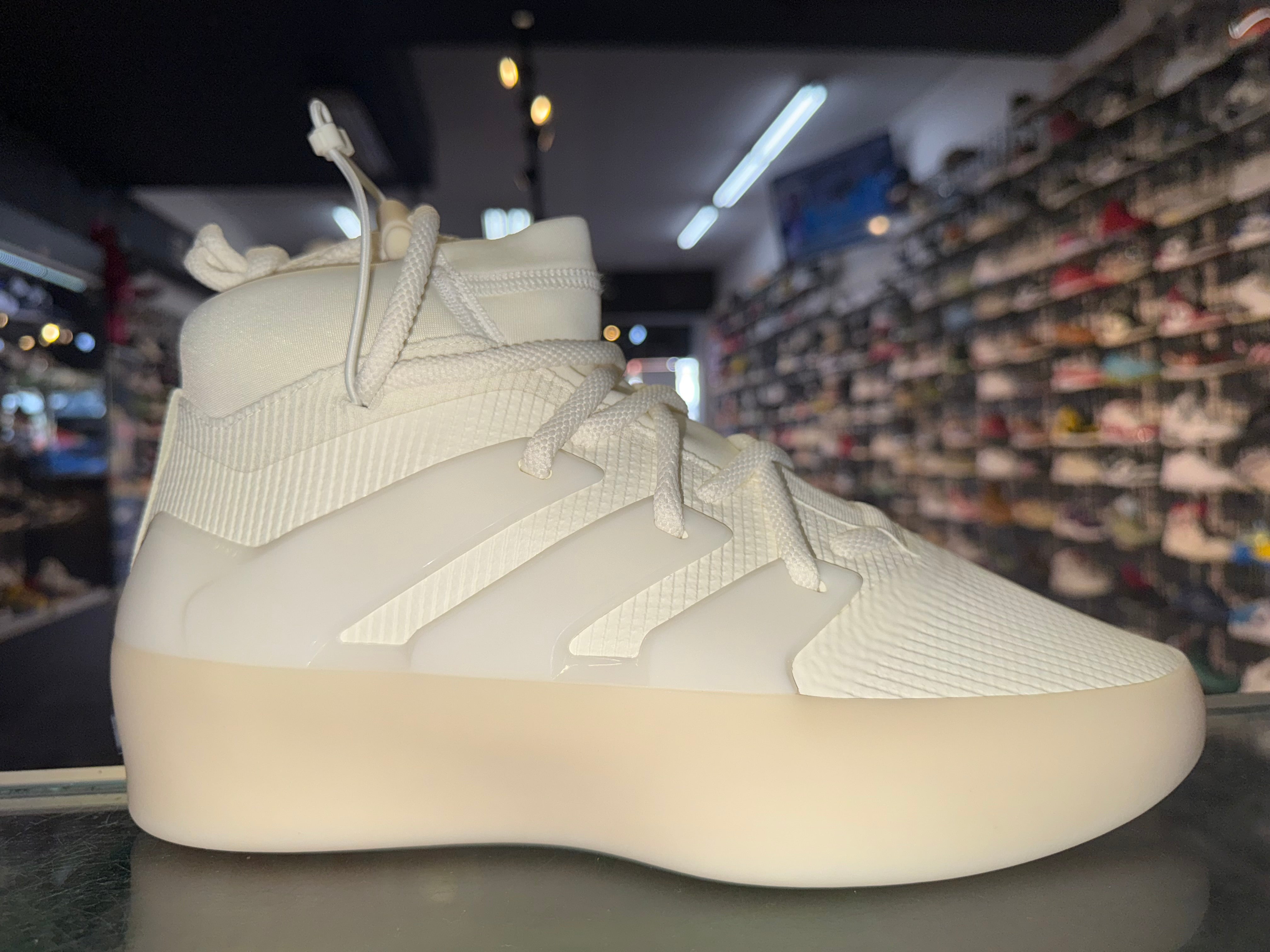 Size 9 Adidas Fear of God Athletics Basketball "Cream White" Brand New