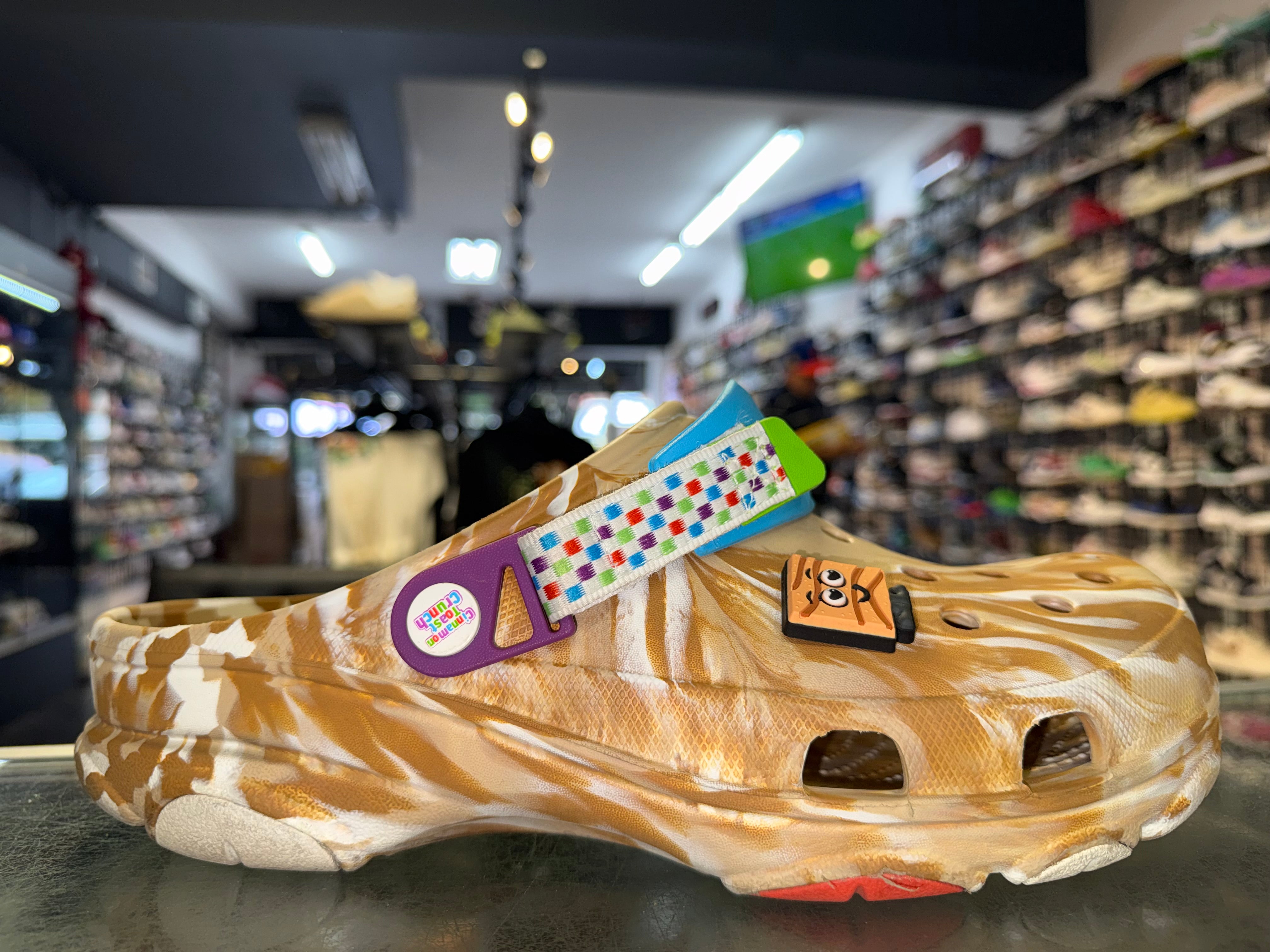Size 12 Crocs Classic Clog “Cinnamon Toast Crunch”