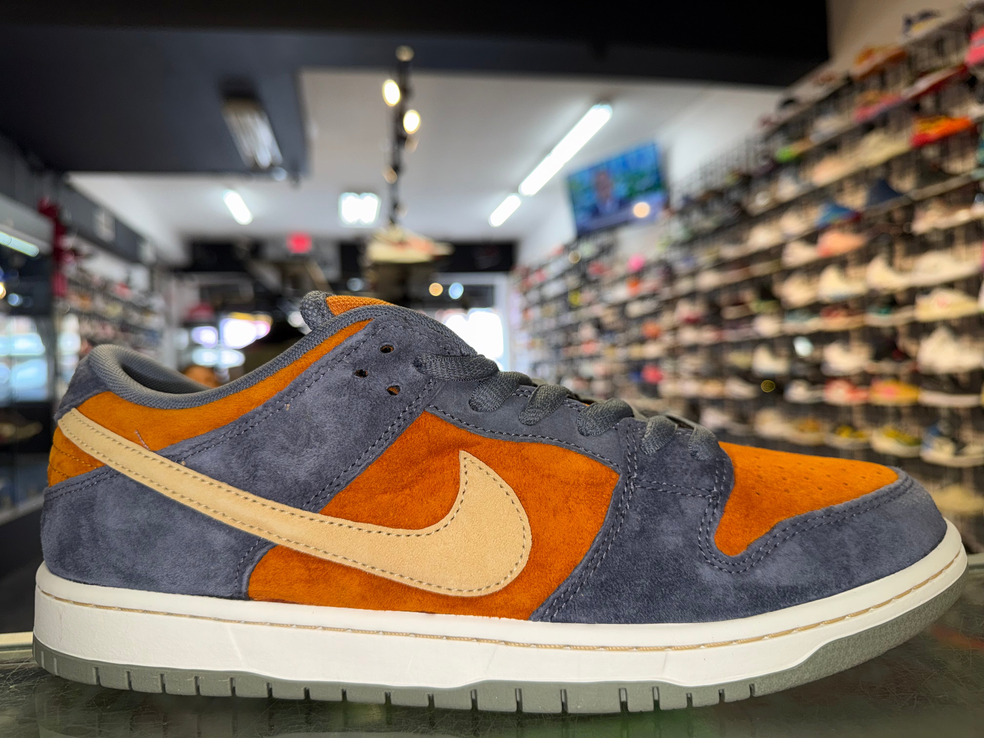 Size 12 Dunk Low SB "Light Carbon Monarch" Brand New