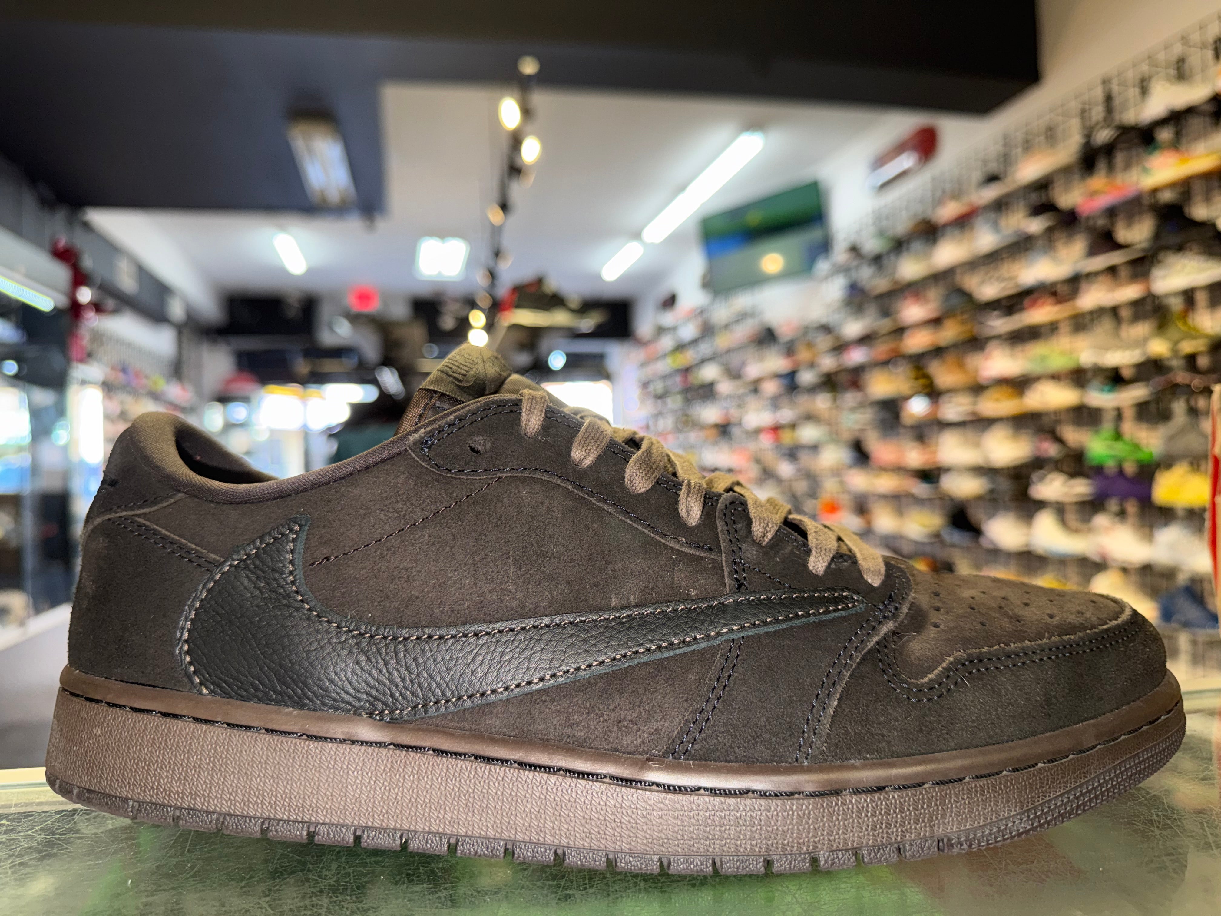 Size 12 Air Jordan 1 Travis Scott "Velvet Brown"