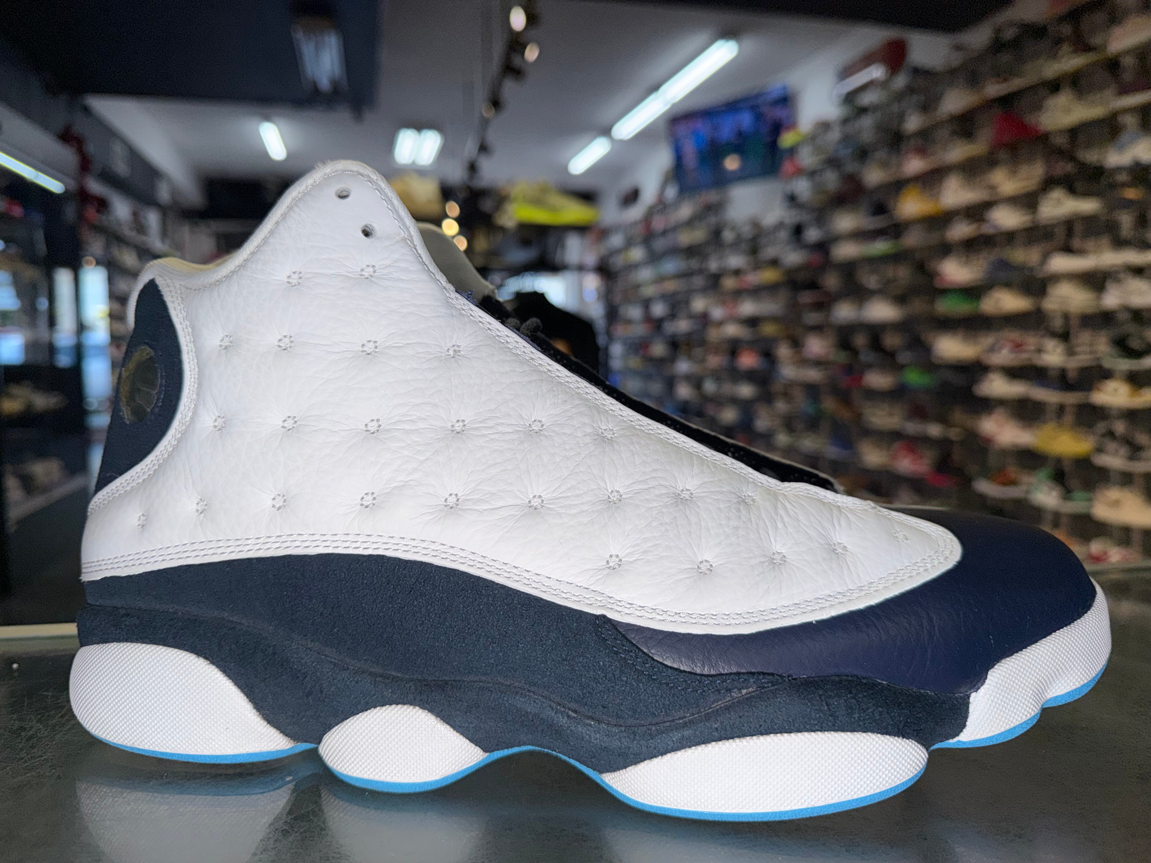 Size 13 Air Jordan 13 "Obsidian Powder Bllue"