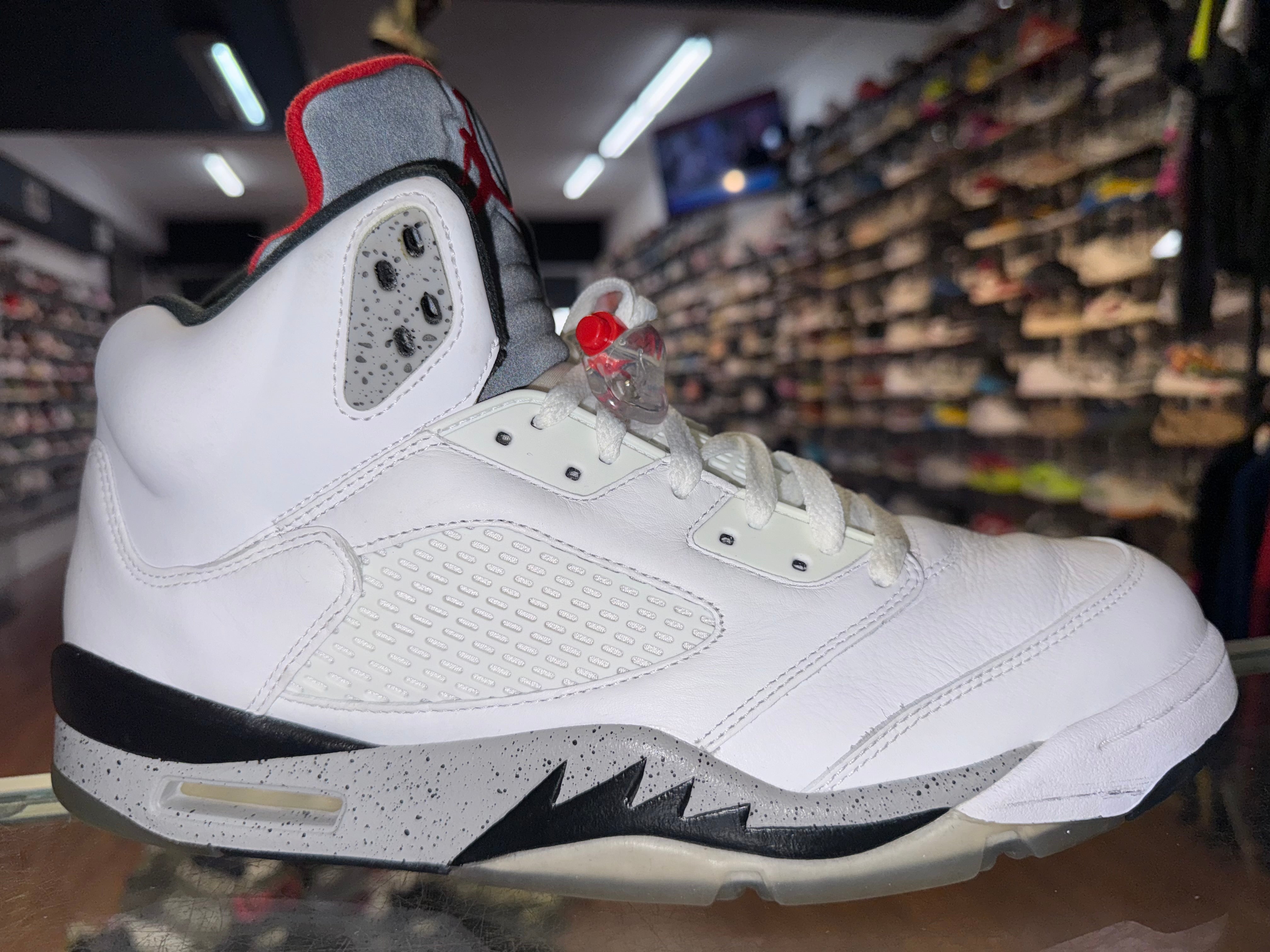 Size 13 Air Jordan 5 "White Cement"