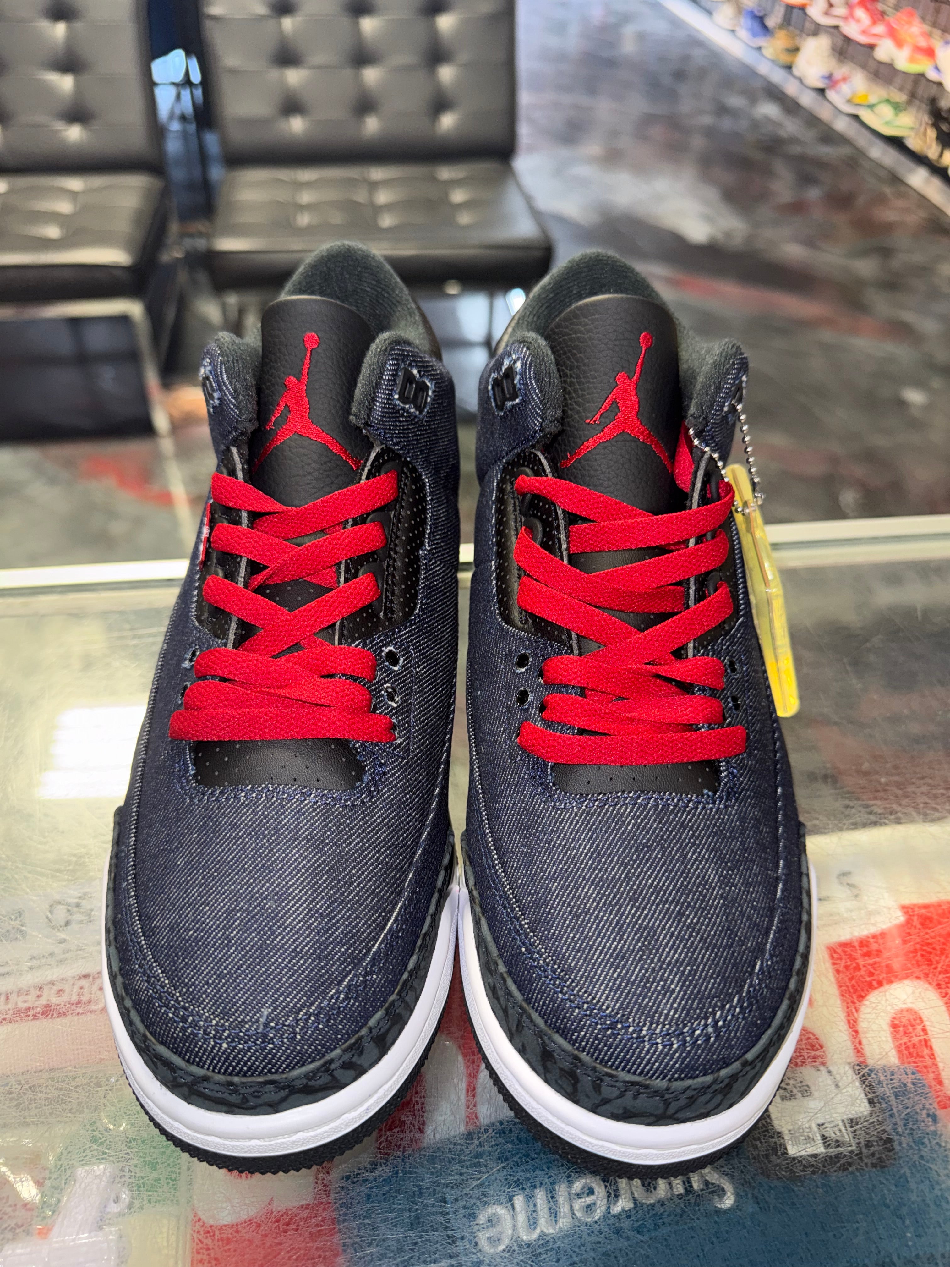 Size 9 Air Jordan 3 Levi's "Indigo" Brand New