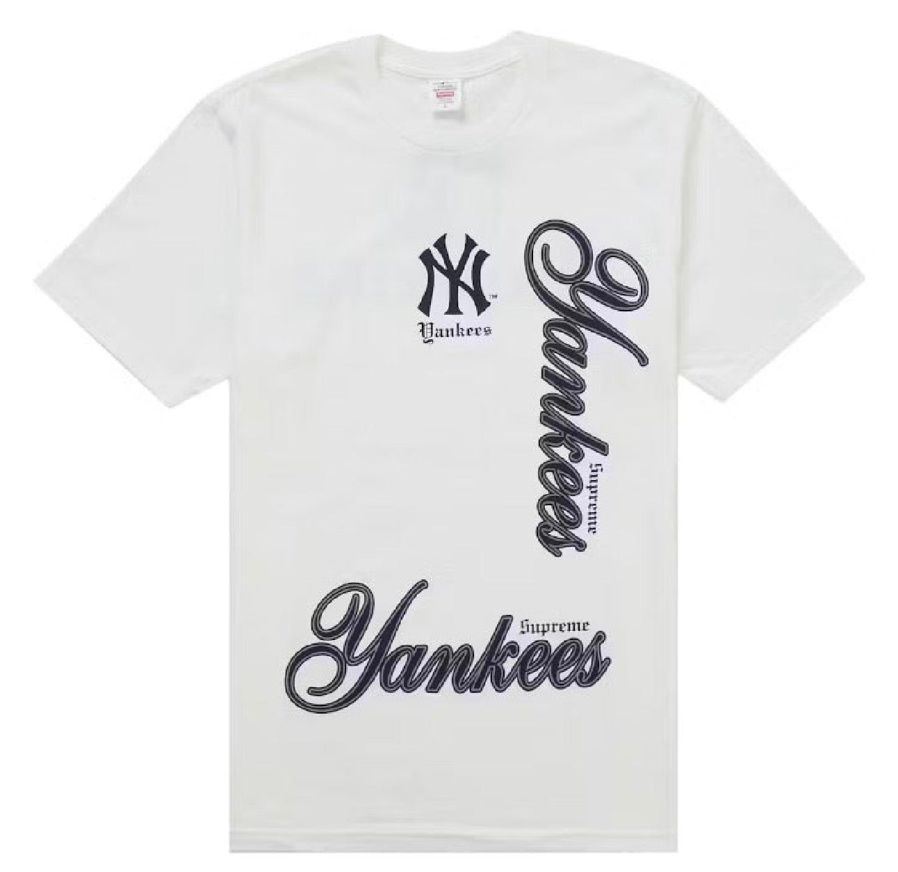 Size M Supreme MLB Teams Tee “NY Yankees” Brand New