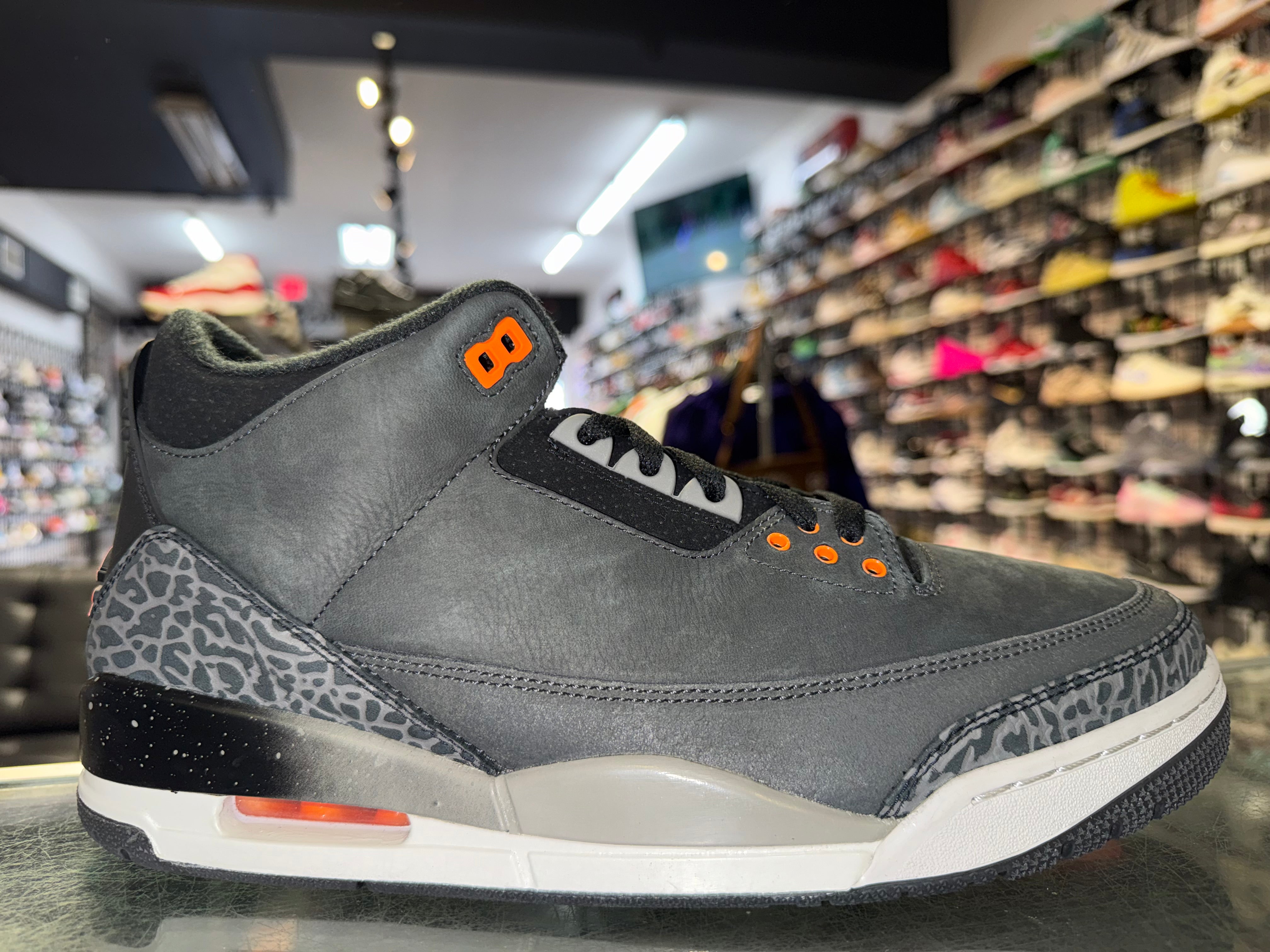 Size 10 Air Jordan 3 "Fear" Brand New