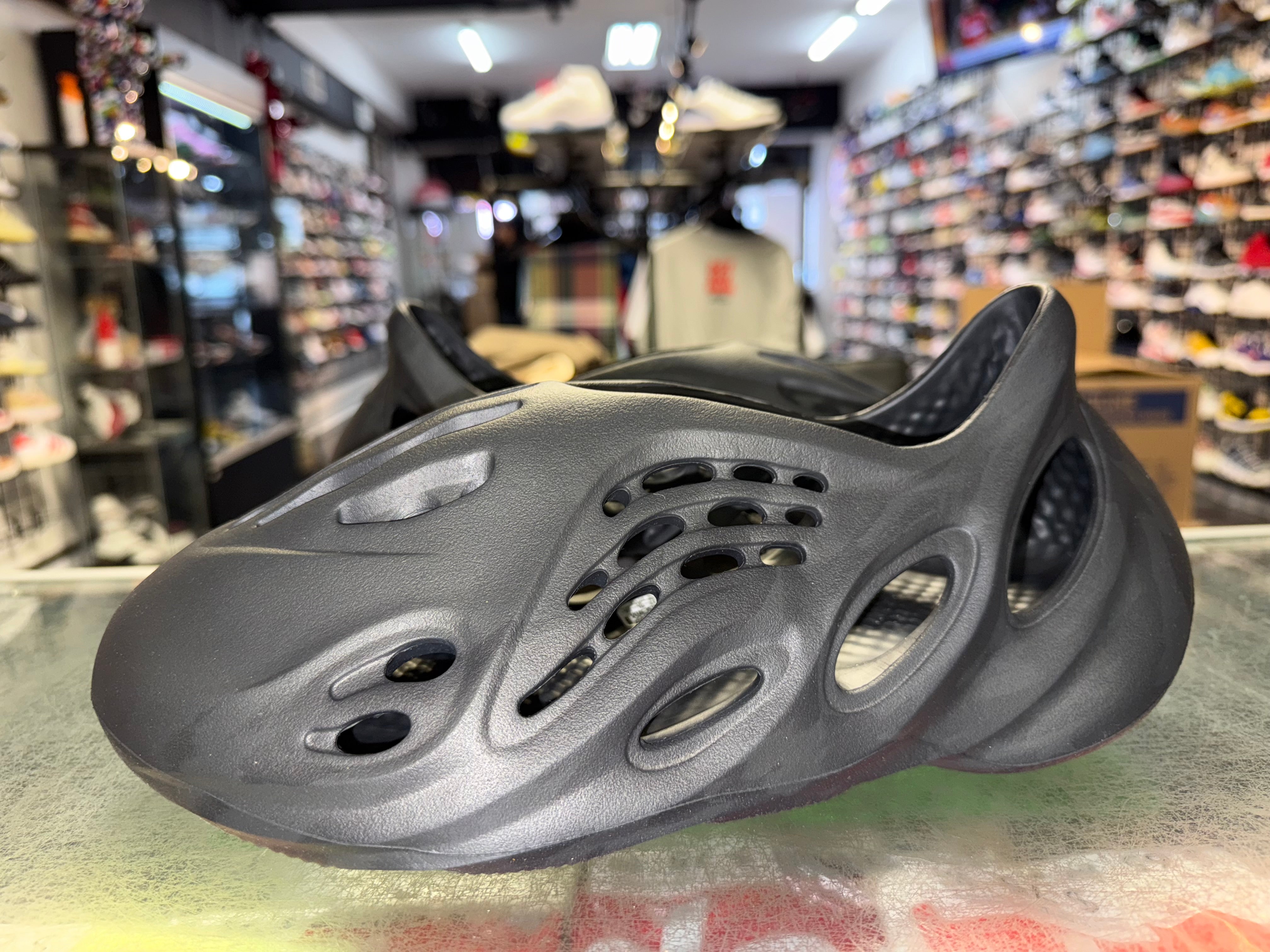 Size 10 Yeezy Foam Runner “Onyx” Worn 1x