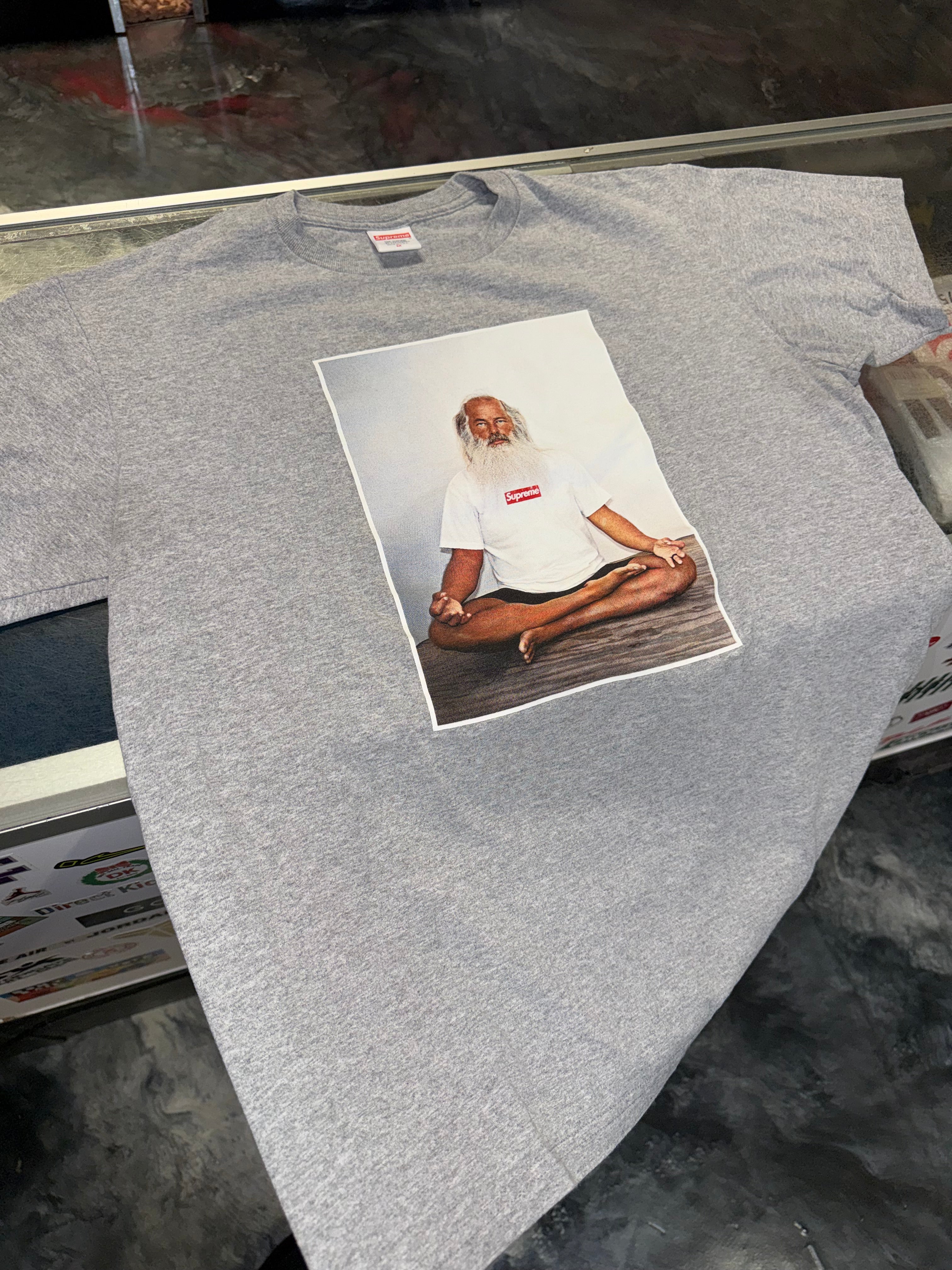 Size M Supreme Rick Rubin Tee “Grey”