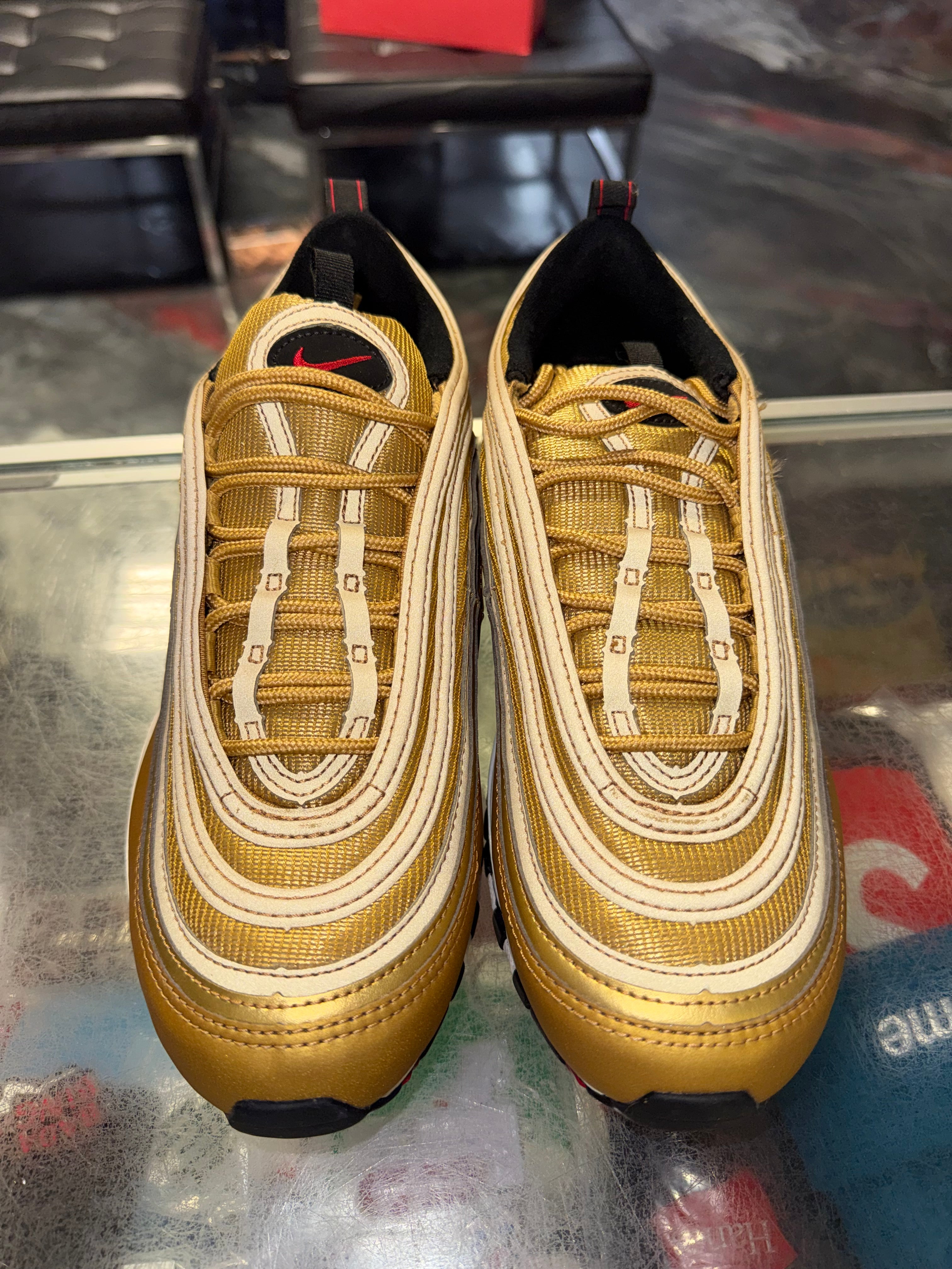 Size 9 Air Max 97 “Metallic Gold” Brand New