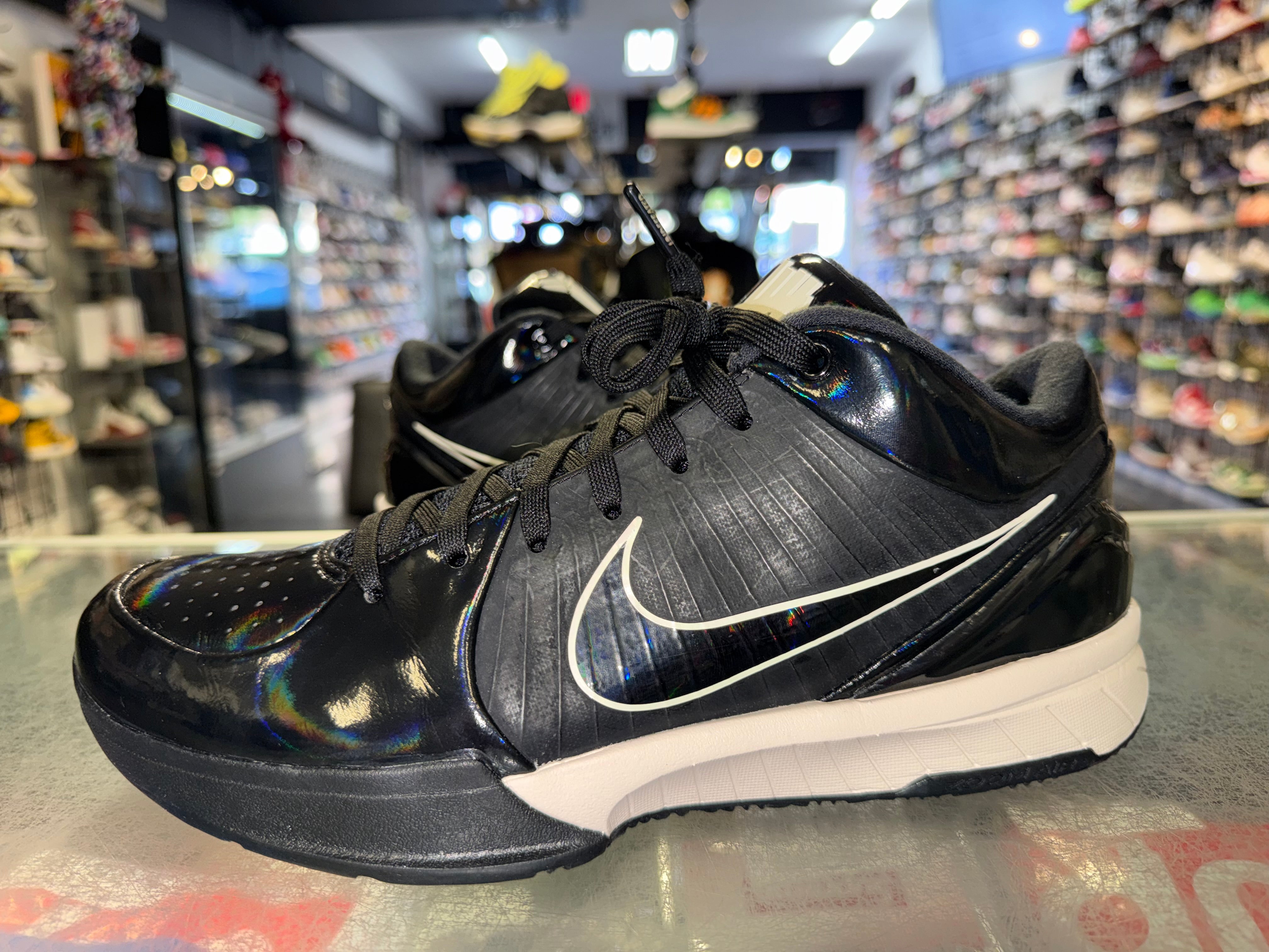 Size 9 Kobe 4 Protro Undefeated "Black Mamba"