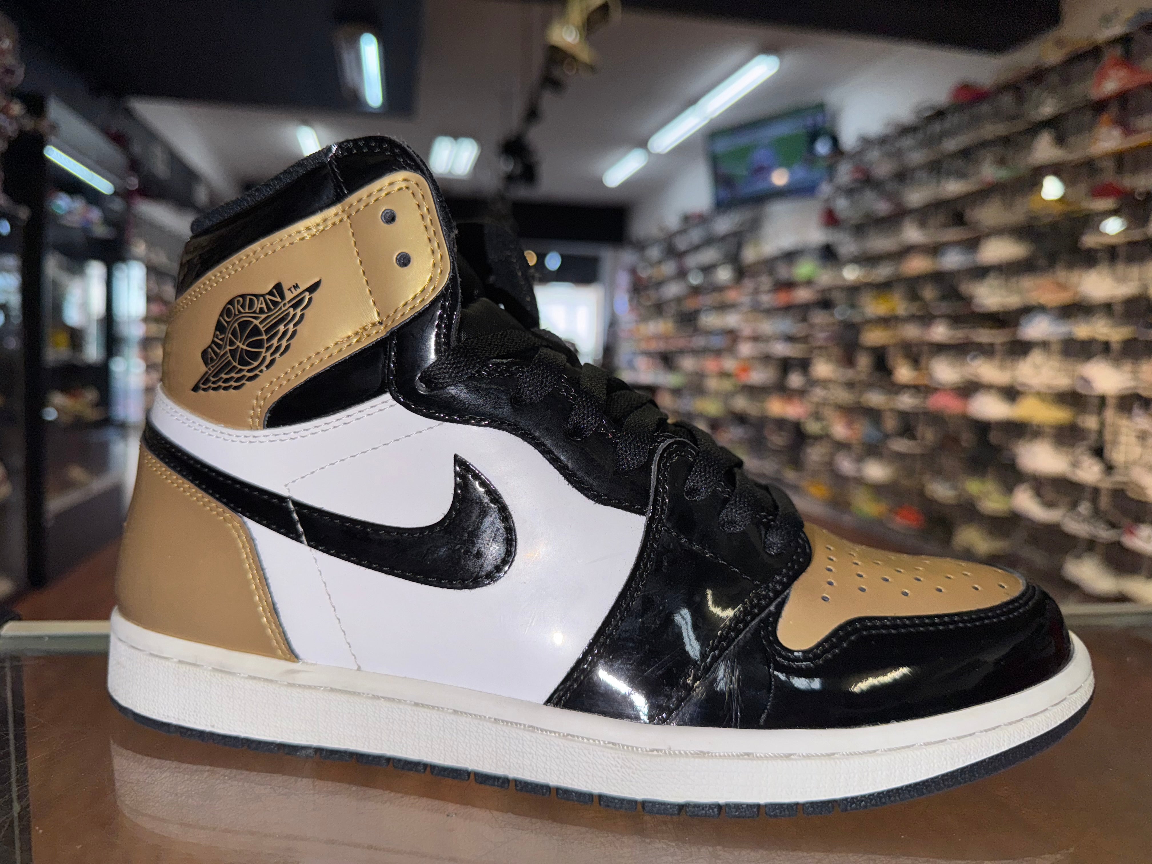 Size 10.5 Air Jordan 1 "Gold Toe"