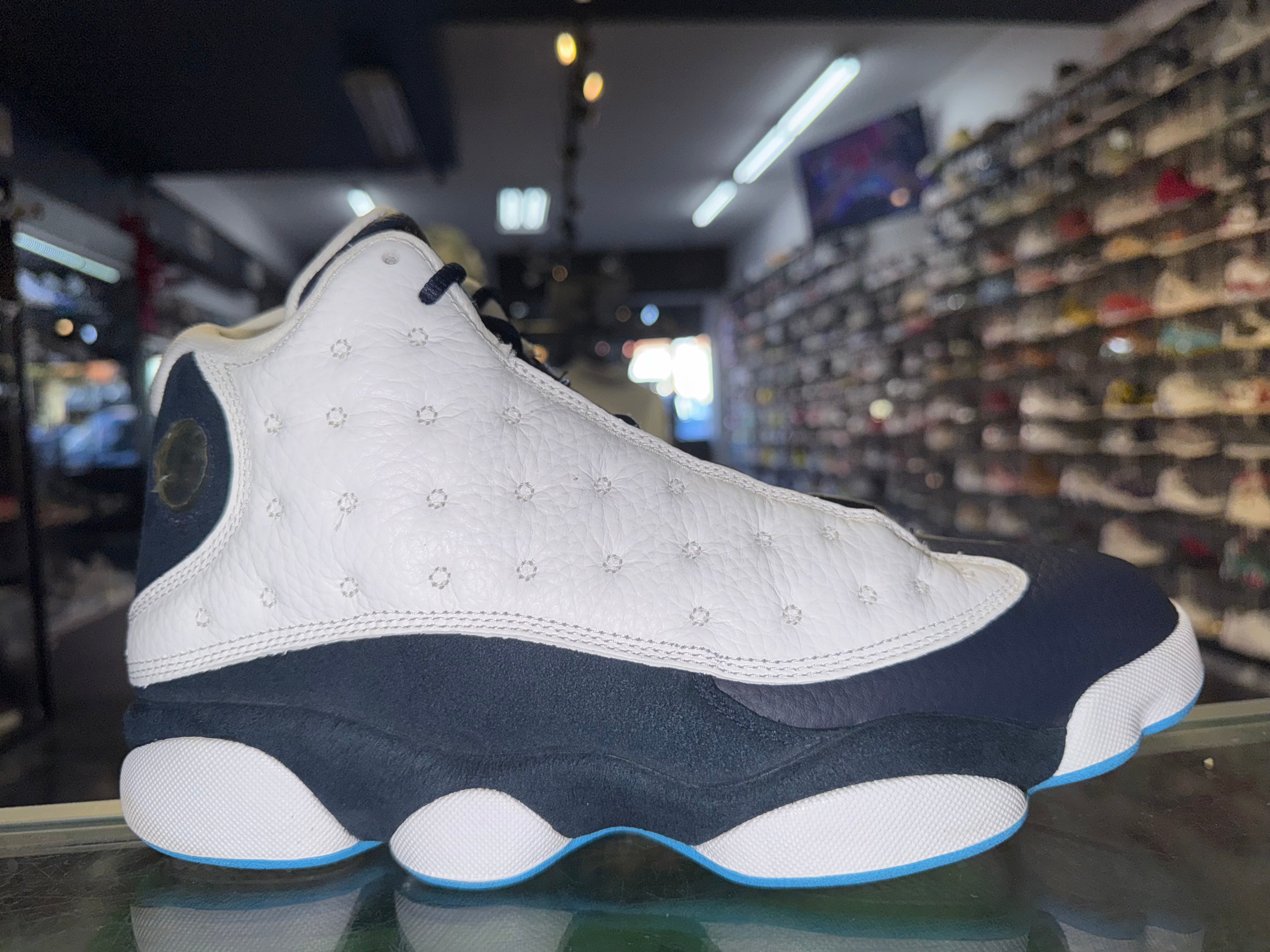 Size 9 Air Jordan 13 "Obsidian Powder Blue"