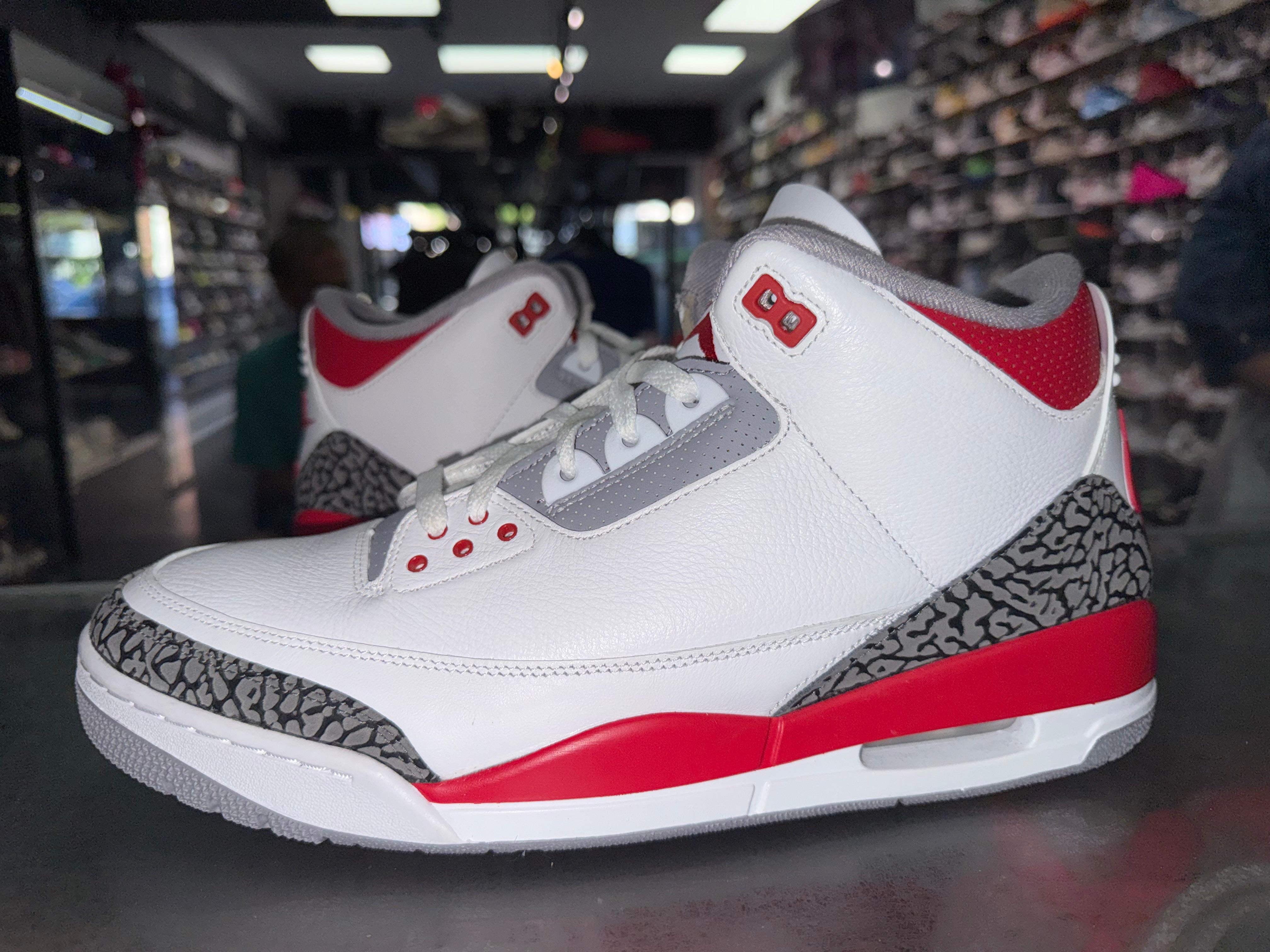 Size 13 Air Jordan 3 "Fire Red"