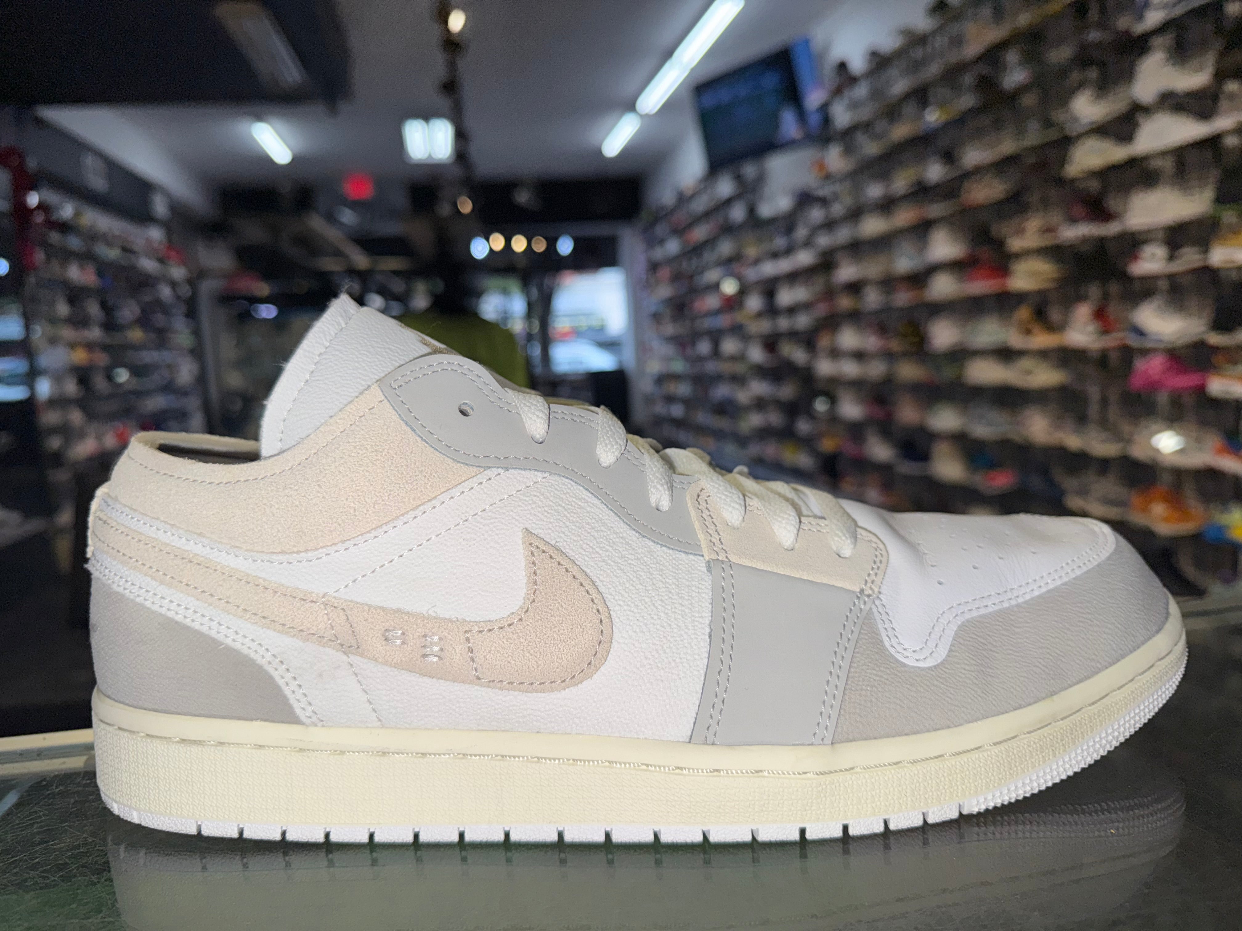 Size 13 Air Jordan 1 Low Craft “Tech Grey”