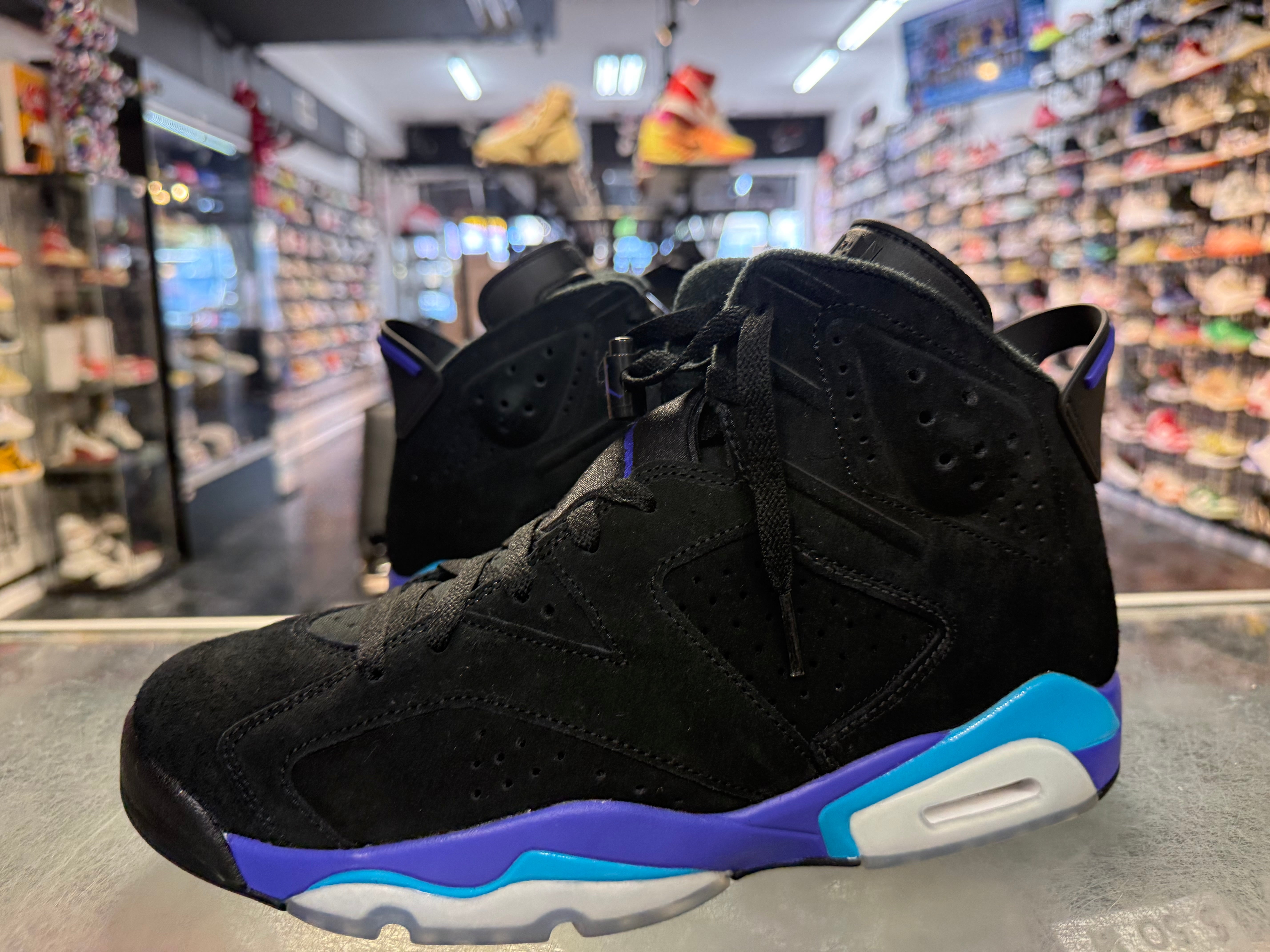 Size 10 Air Jordan 6 "Aqua"