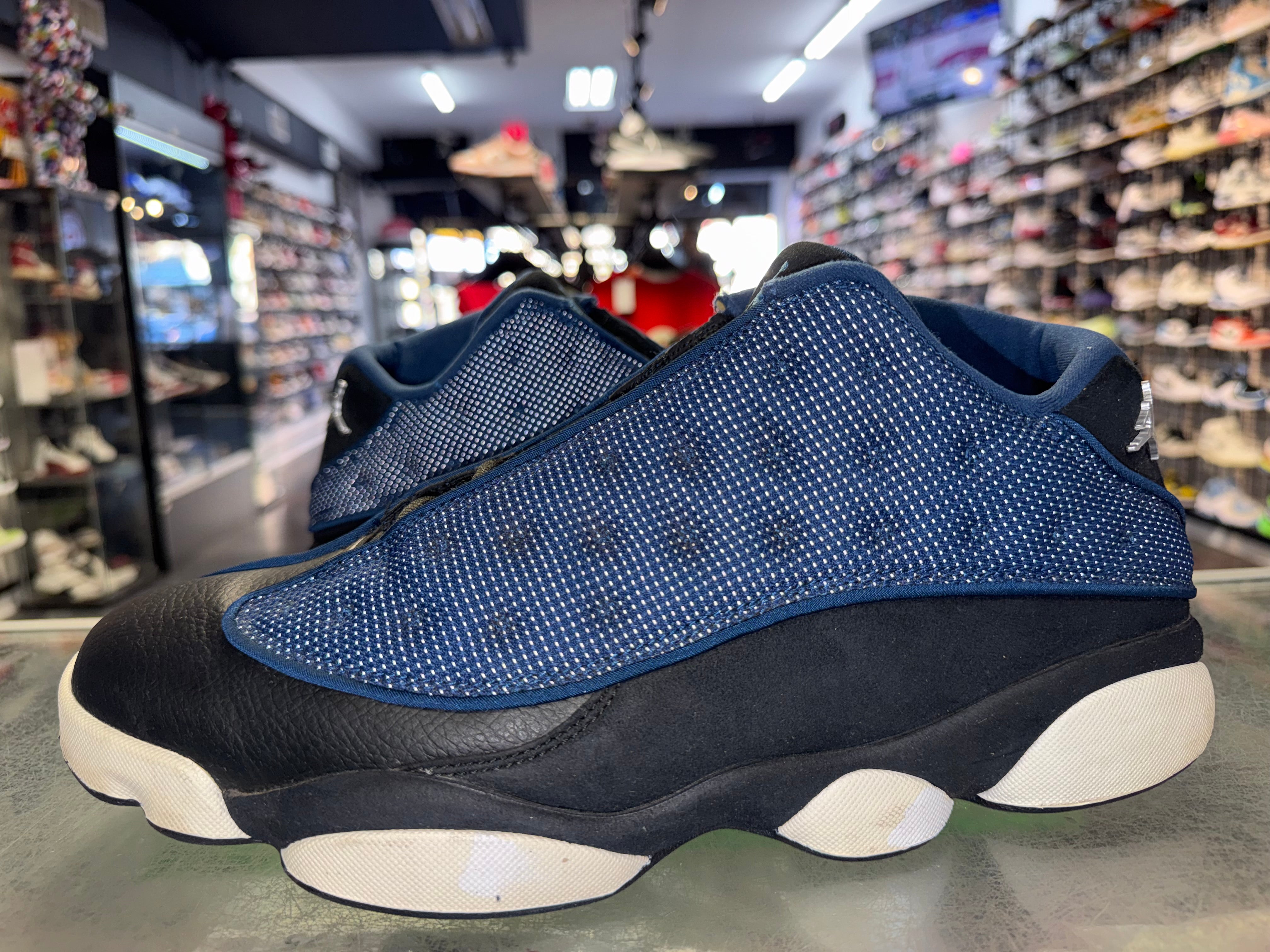 Size 13 Air Jordan 13 Low "Brave Blue"