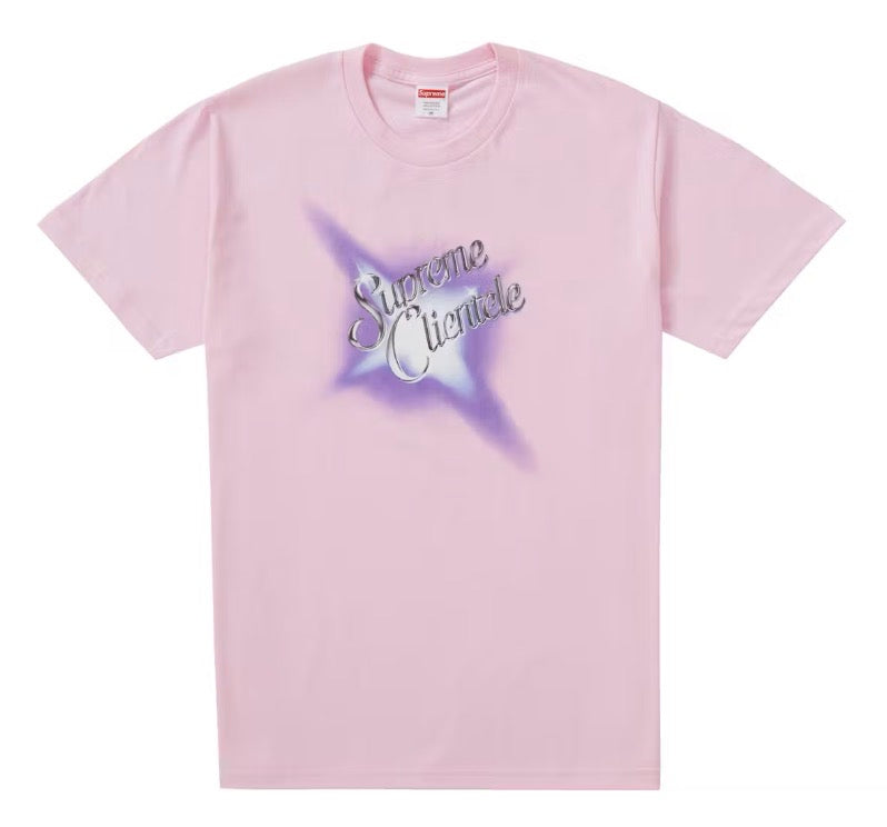 Size M Supreme Clientele Tee “Pink”