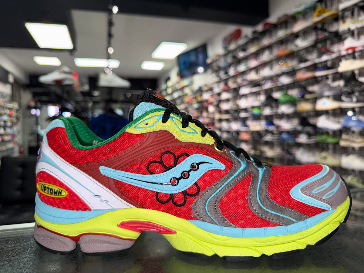 Size 10.5 Saucony ProGrid Triumph 4 Jae Tips "Flowers Grow Uptown Poison Ivy" Brand New