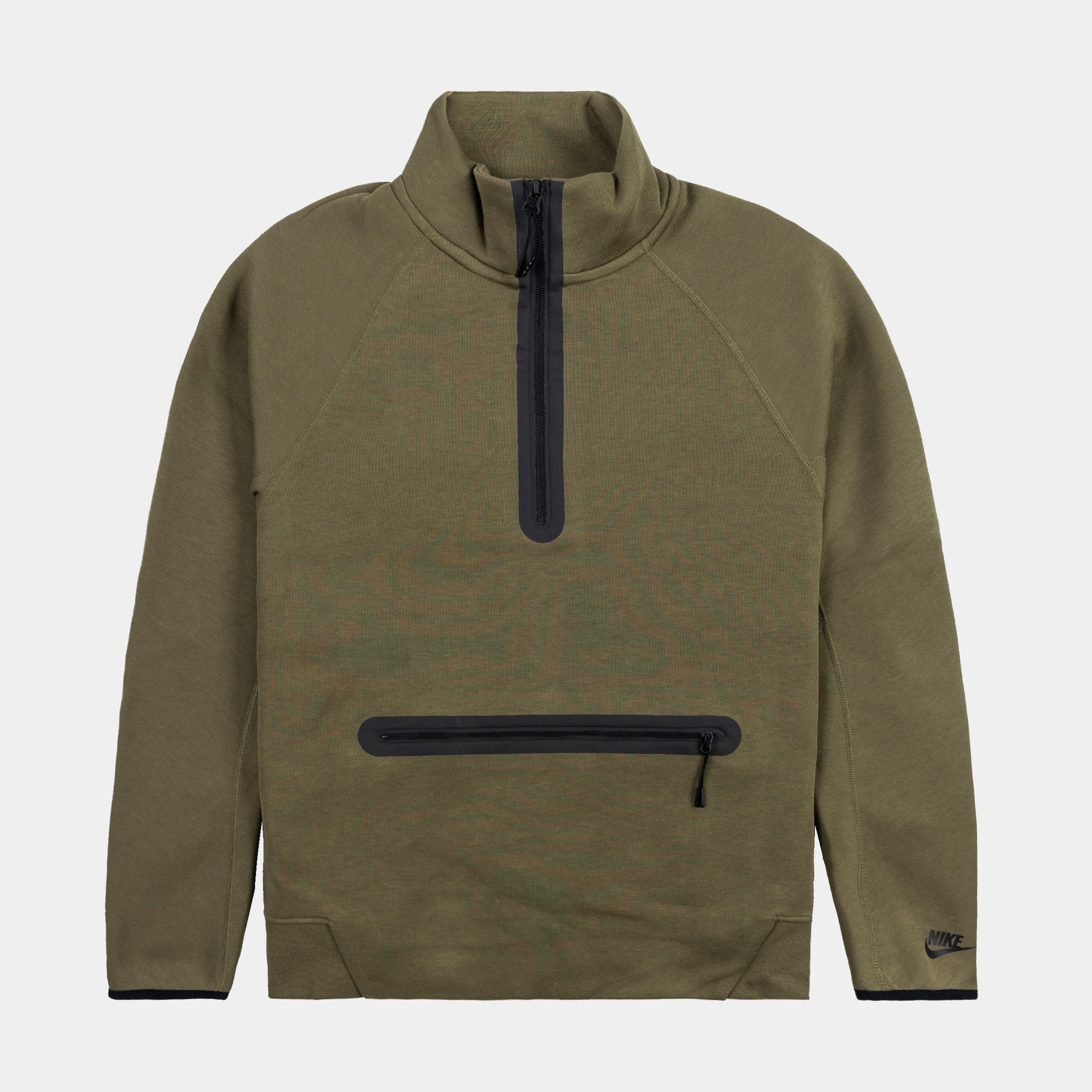 Size M Nike Tech Quarter Zip “Olive” Brand New