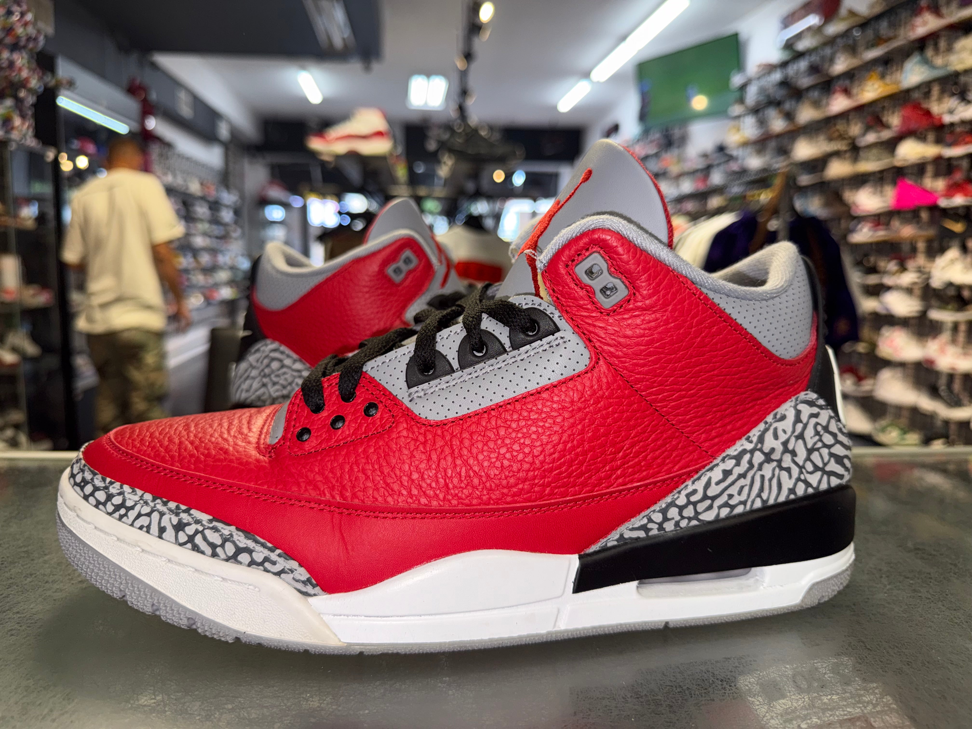 Size 13 Air Jordan 3 Unite "Fire Red"